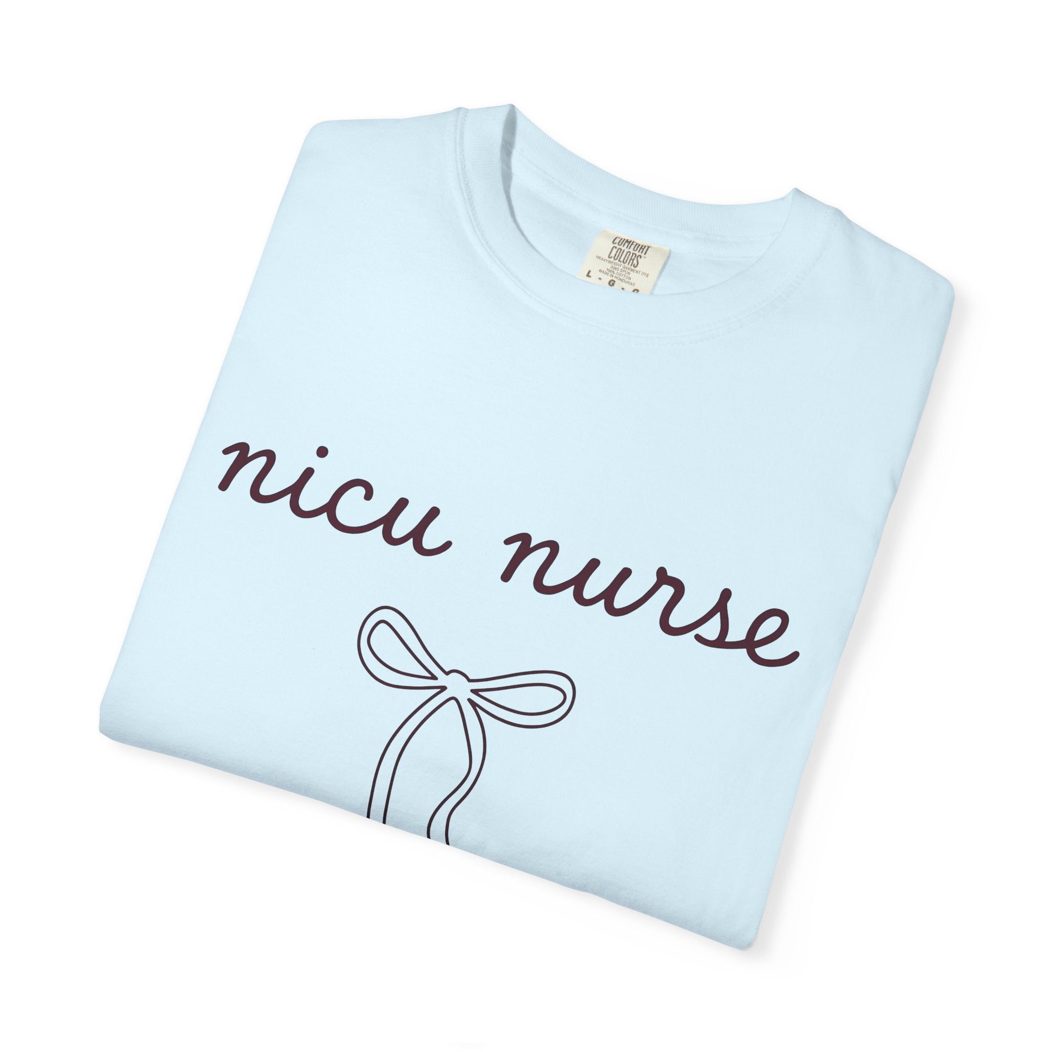 Bow Illustration Shirt Nurse Medicine Gift Women Basic Tee Bow T-Shirt Healthcare Enthusiast Simple Tshirt Medical Graphic Sleek Band Tshirt