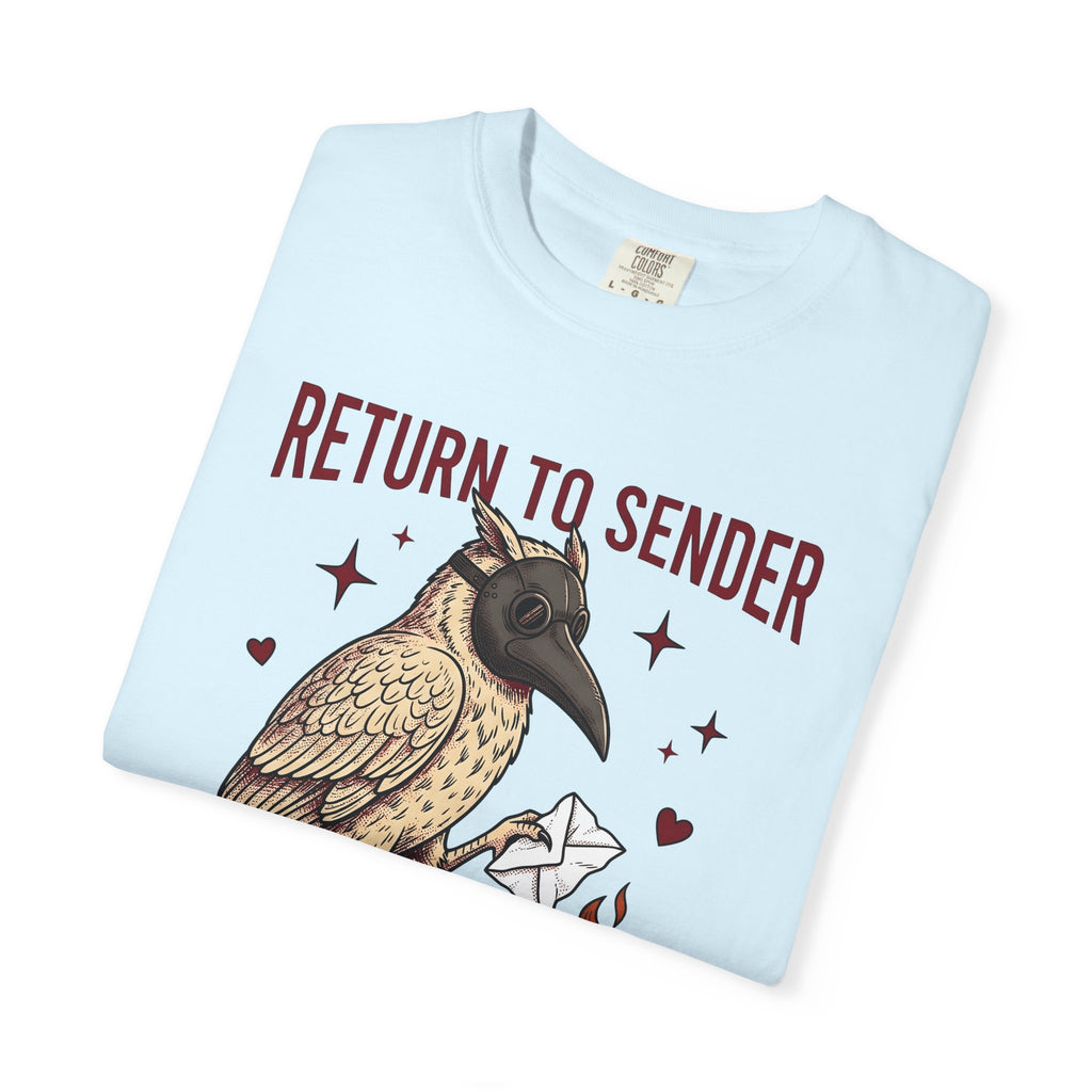 Plague Doctor Bird Shirt St. Valentine's Day Gothic Gift Women Tattoo Tee Beakbird T-Shirt Valentine Fan Traditional Tshirt Dark Graphic