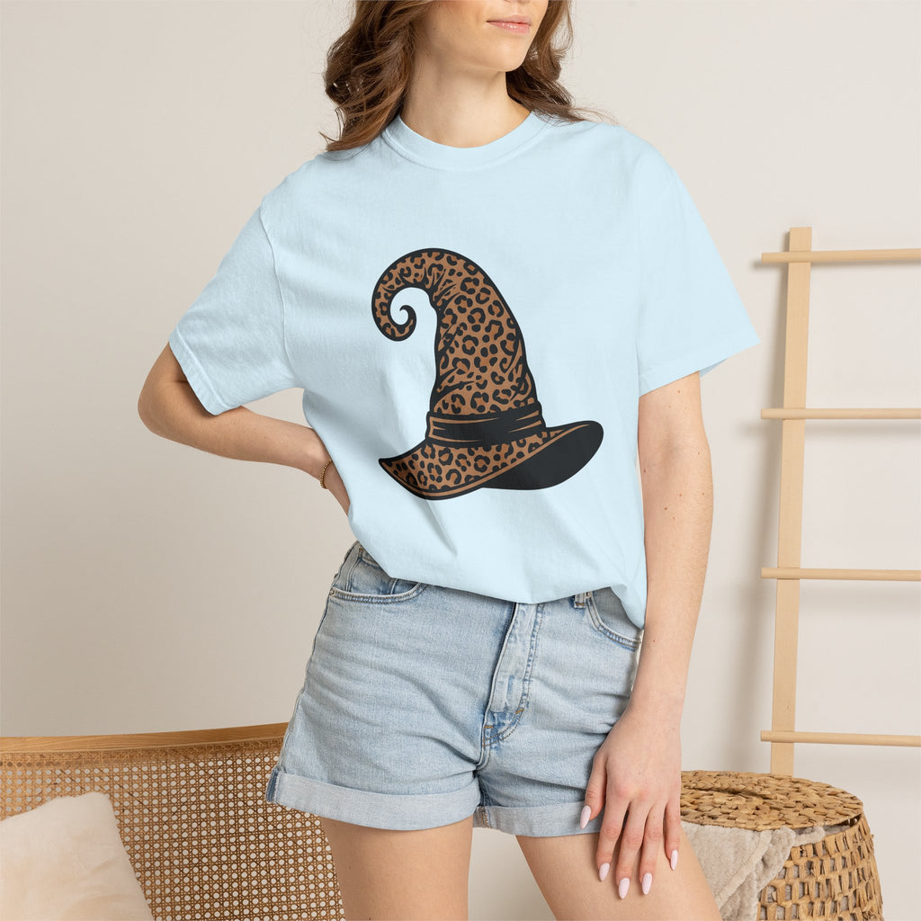 Wildcat Witch Hat Shirt Halloween Outfit Gift Women Popular Tee Witch Hat T-Shirt Halloween Fan Retro Tshirt Fashion Graphic Nostalgic