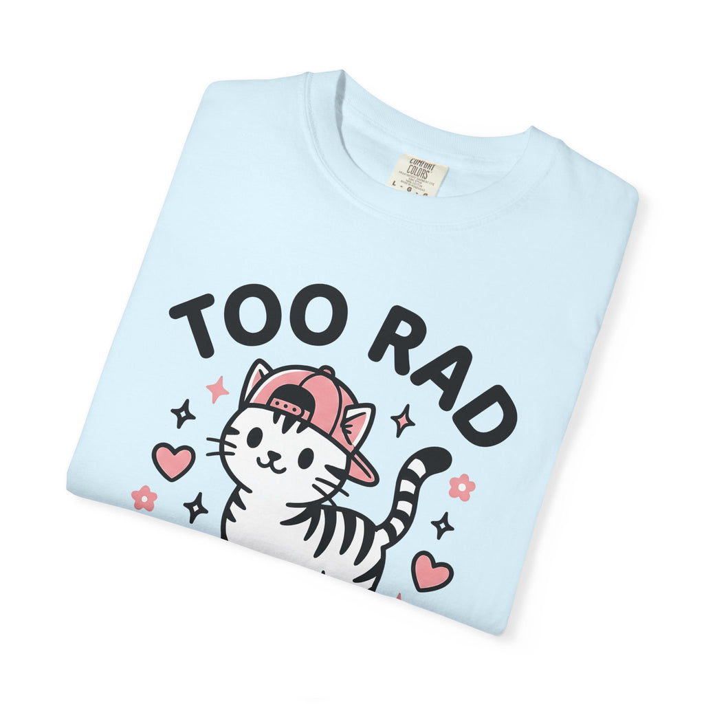 Cat Skateboard Shirt Cat Joke Gift Women Cute Tee Kitten T-Shirt Feline Fan Kitty Tshirt Humor Graphic Comic Heart Tshirt