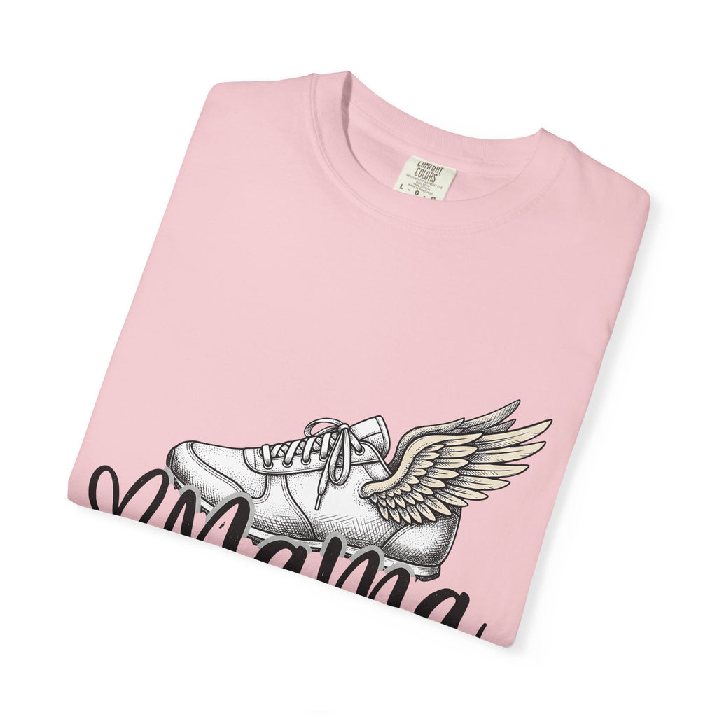 Winged Sneaker Shirt Moms Fitness Gift Women Hand Drawn Tee Sneakers T-Shirt Mother Enthusiast Illustrated Graphic Athlete Design Vintage