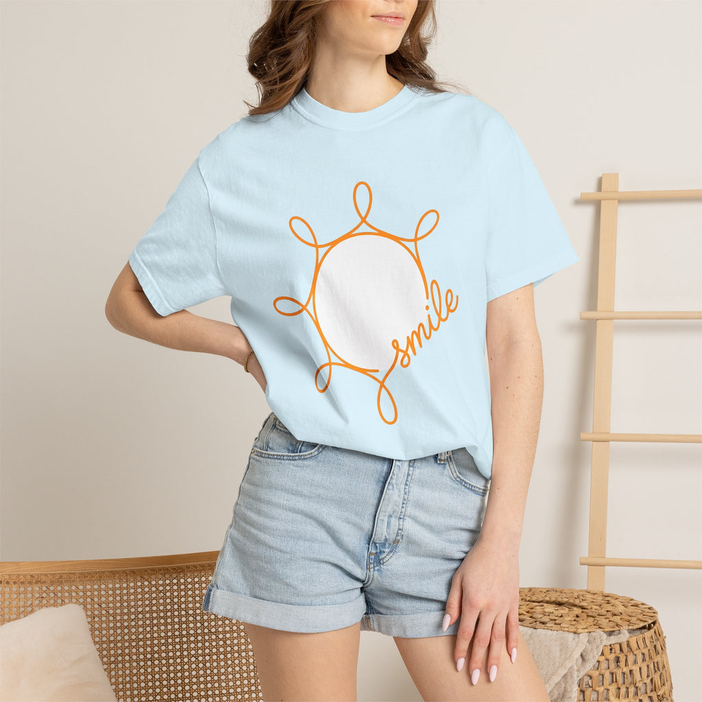 Sun Graphic Shirt Valentine's Day Positivity Gift Women Minimalist Tee Solar T-Shirt Valentine Fan Simple Tshirt Optimistic Graphic Modern