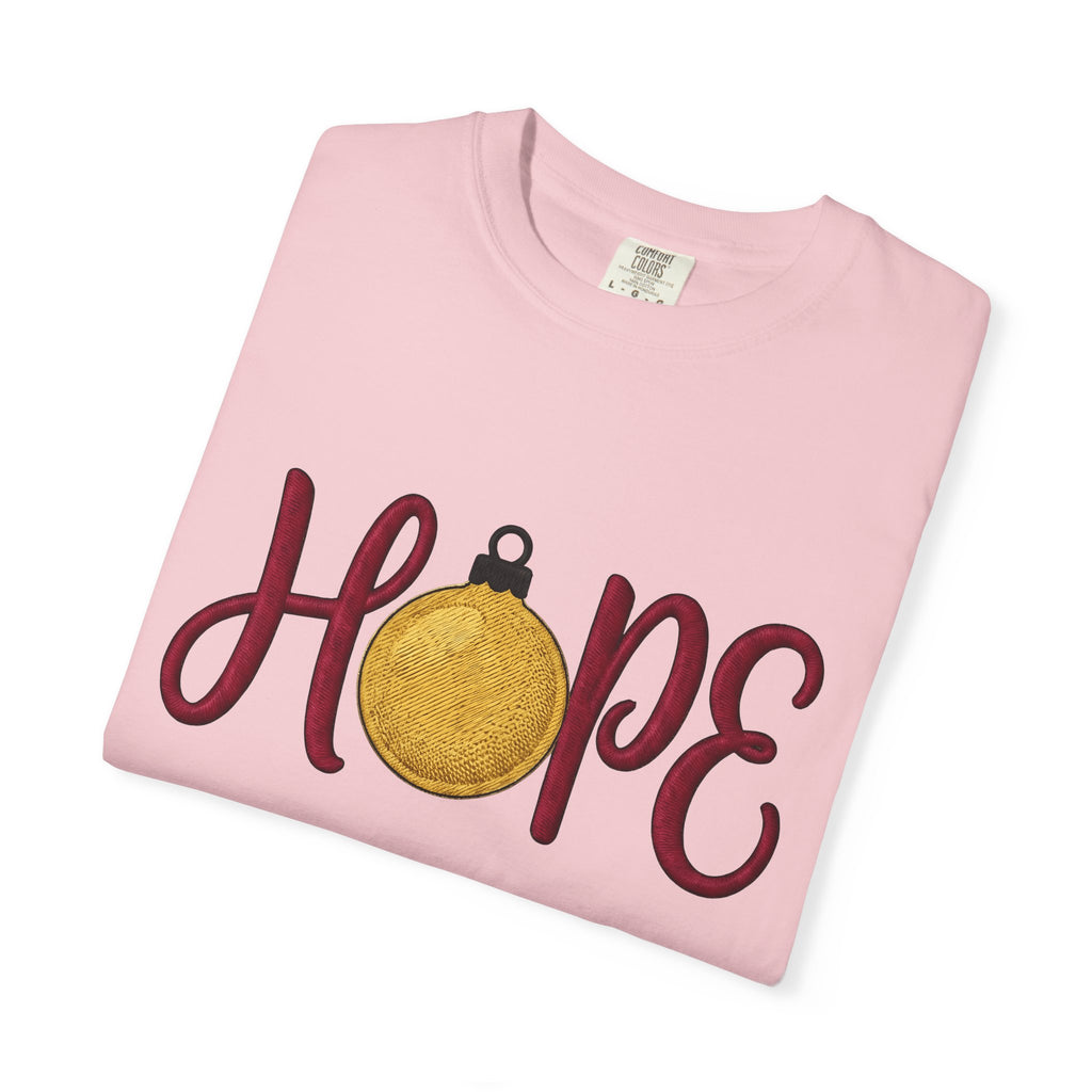 Ornament Print Shirt Christmas Party Gift Women Needlework Tee Decoration T-Shirt Xmas Fan Embroidery Tshirt Celebration Graphic
