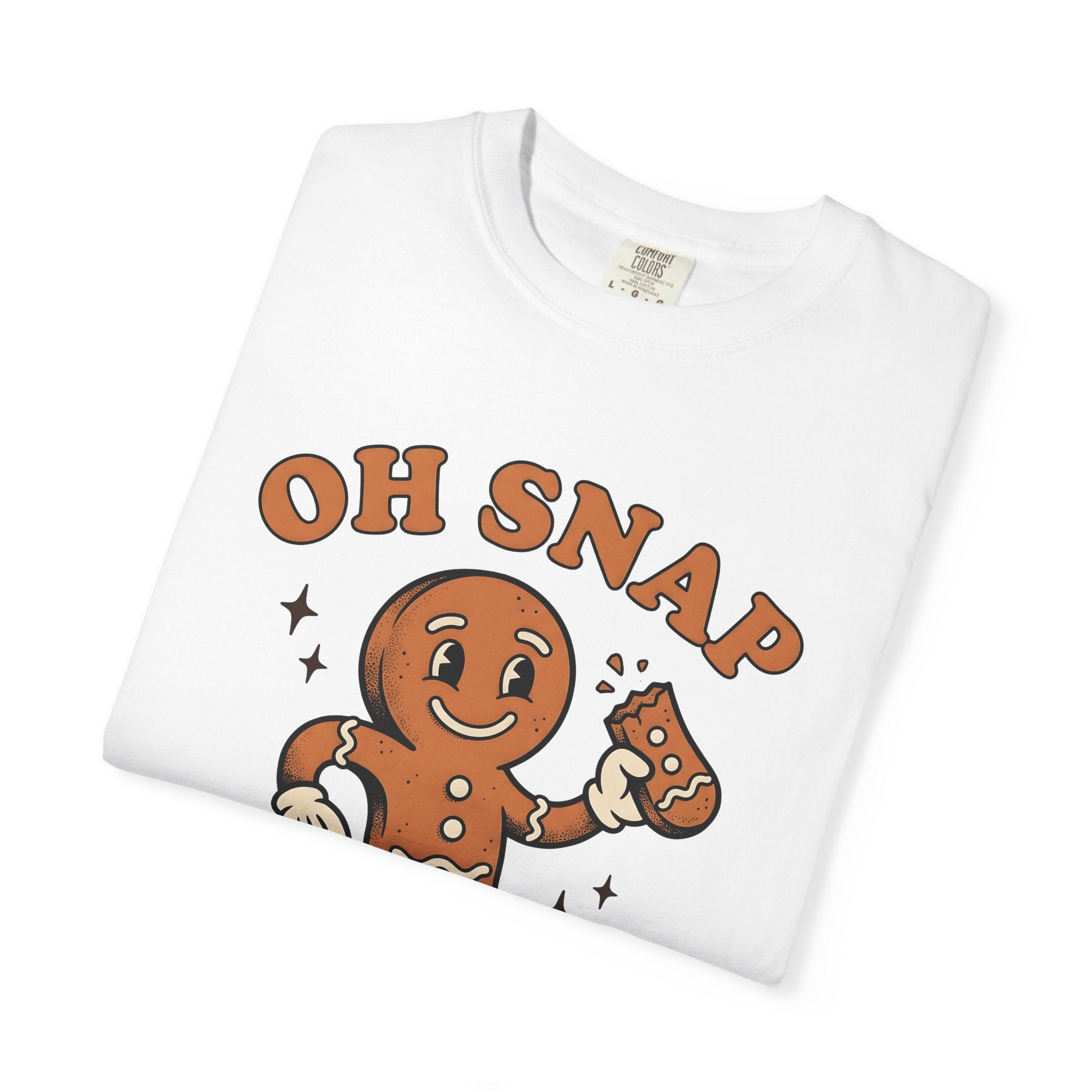 Gingerbread Cookie Shirt Holiday Xmas Gift Women Comic Tee Gingerbread T-Shirt Christmas Fan Cartoon Tshirt Christmas Graphic Retro Sparkles