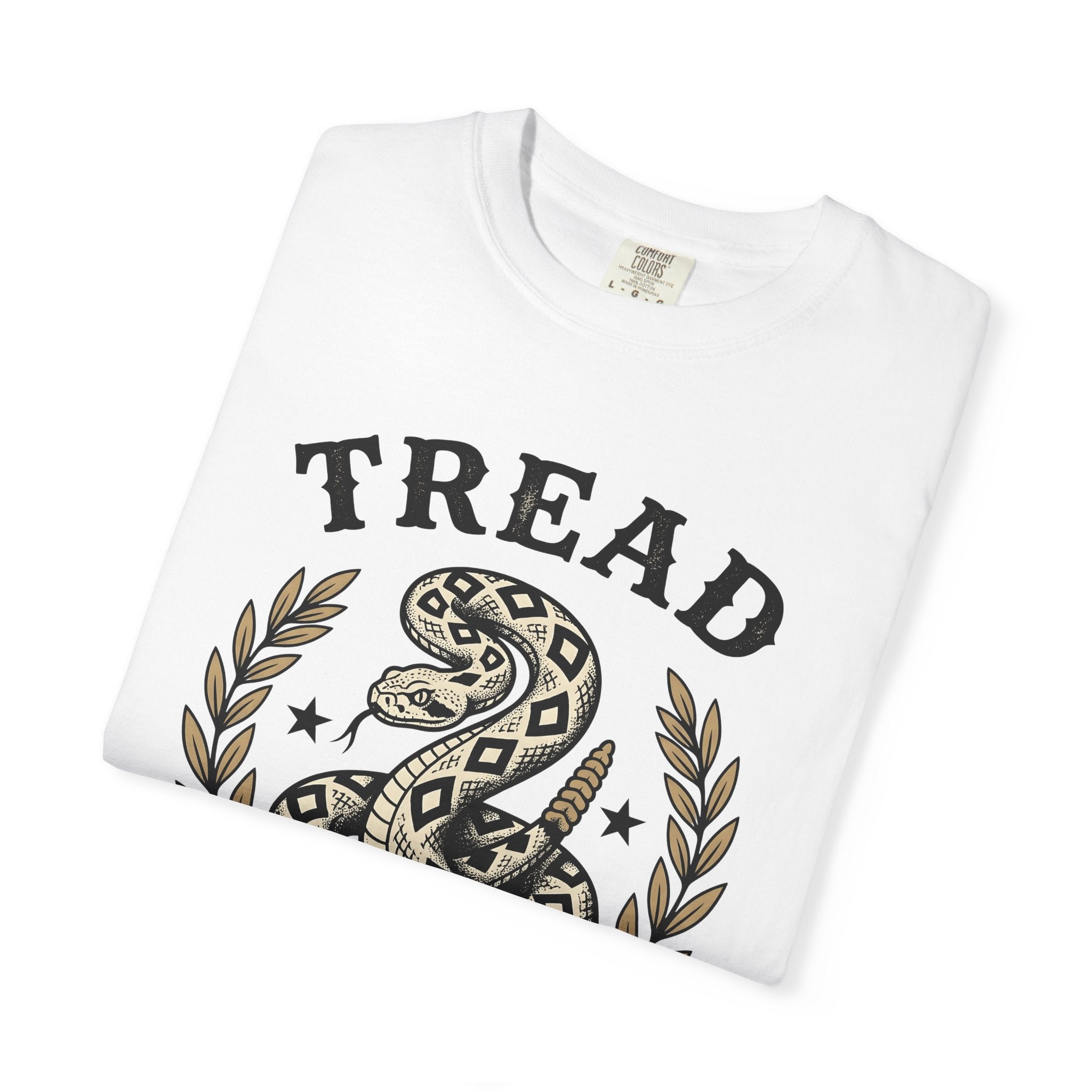 Rattlesnake Design Shirt Cowgirl Viper Gift Women Sketch Tee Snake T-Shirt Rodeo Fan Rattler Tshirt Venomous Graphic Farmhouse Laurel Crown