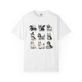 Scary Dogs Shirt Dog Celebration Gift Women Funny Tee Frightful Dogs T-Shirt Dog Fan Spooky Graphic Party Illustration Retro Tshirt Old