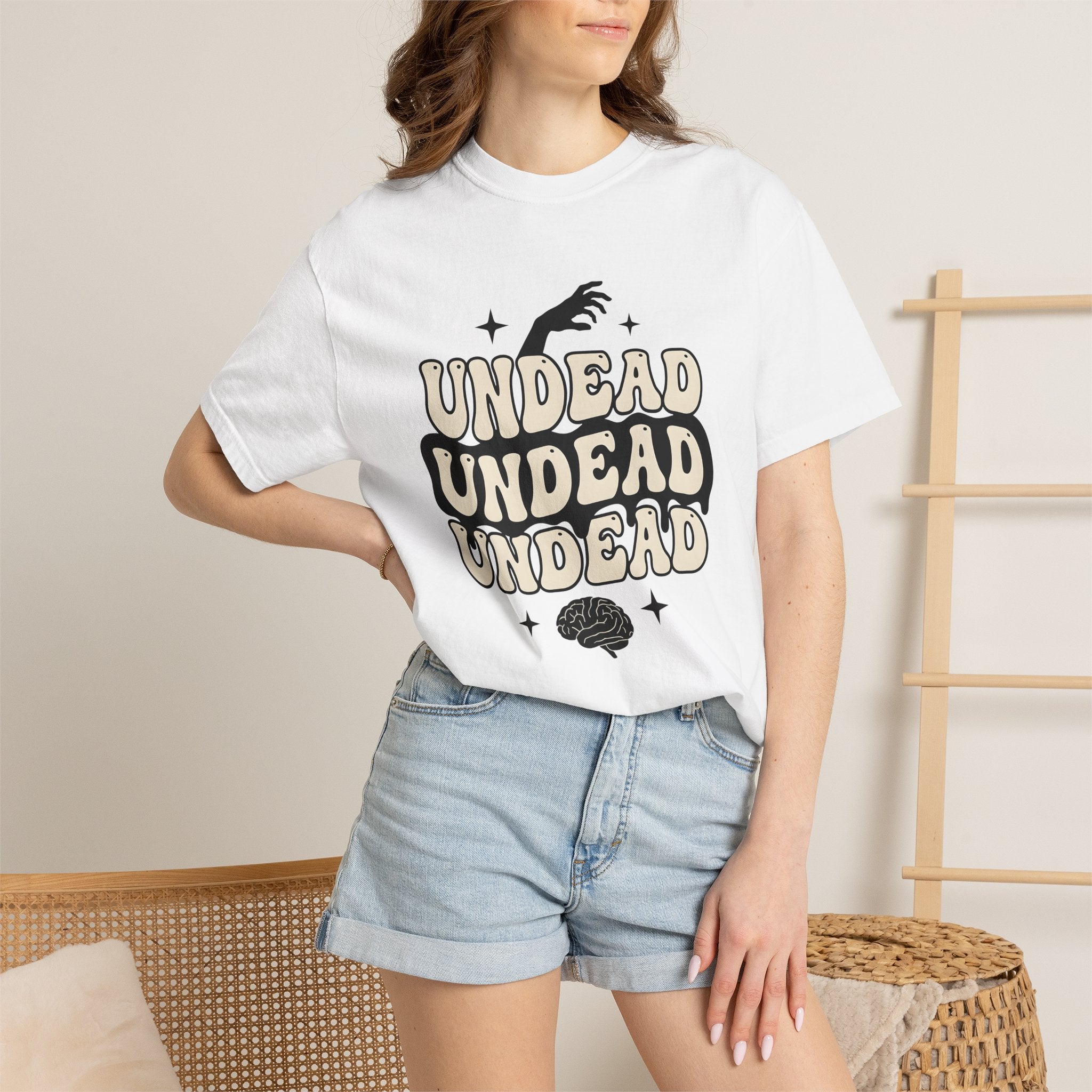 Ghoul Hand Shirt Halloween Punk Gift Women Haunted Tee Zombie Hand T-Shirt Horror Fan Creepy Tshirt Punk Graphic Old School Mind Tshirt