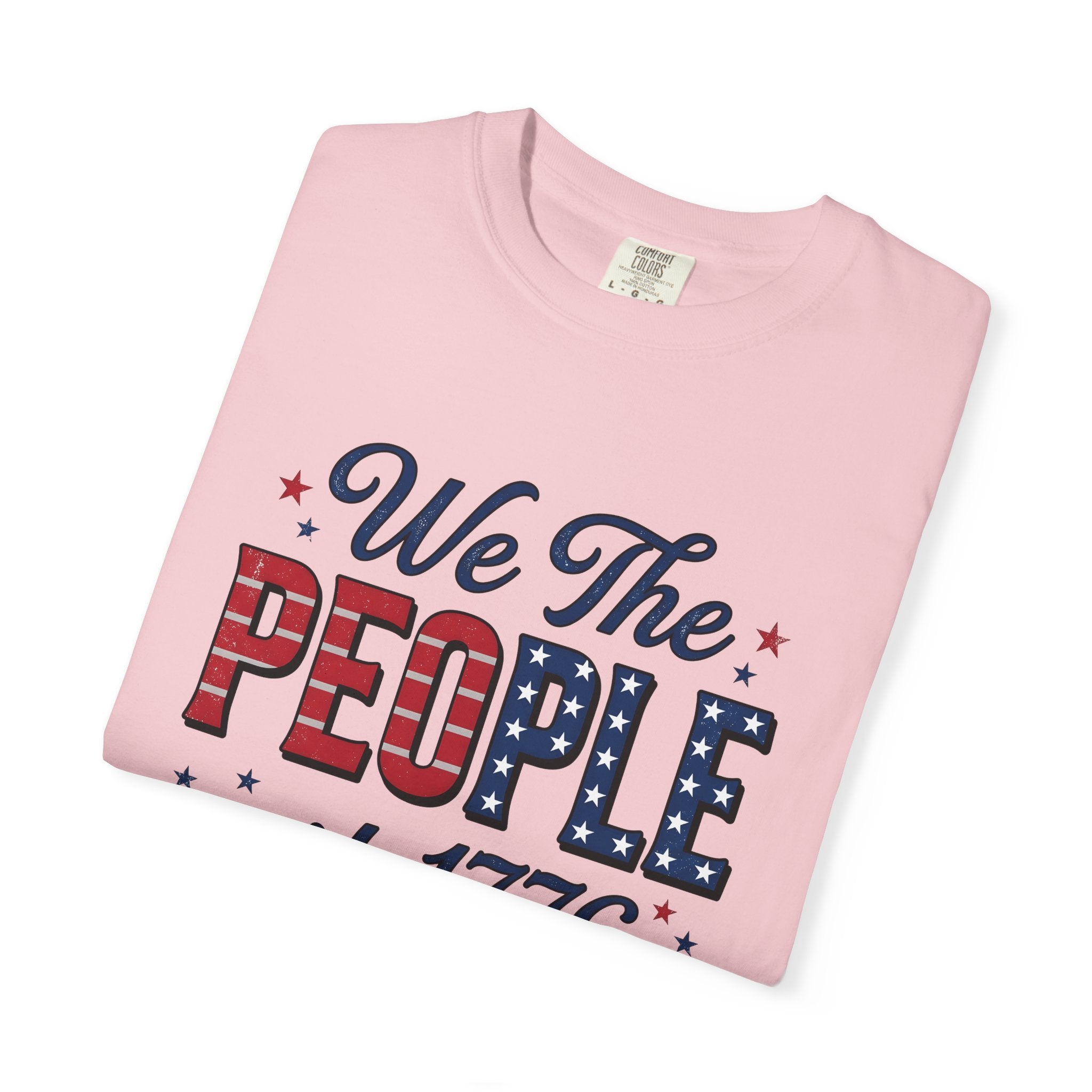 Patriotic Phrase Art Shirt 4th Of July Rights Gift Women Distressed Tee Phrase T-Shirt Independence Fan Vintage Tshirt Liberty Graphic