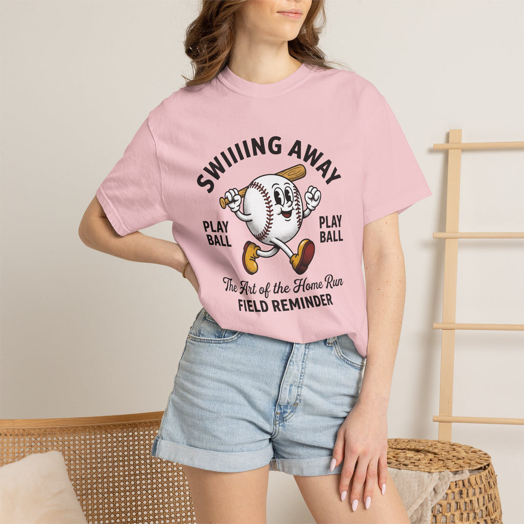 Baseball Character Shirt Baseball Sports Gift Women Cartoon Tee Mascot T-Shirt Baseball Fan Comic Tshirt Athletic Graphic Vintage Bat Tshirt
