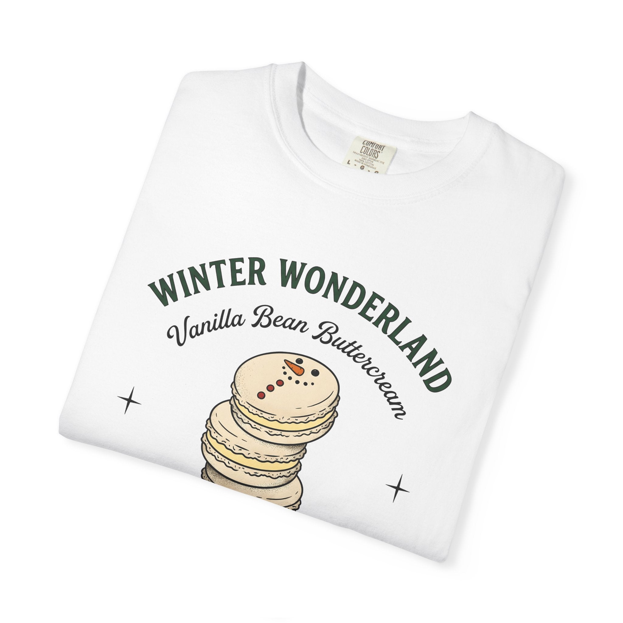 Snowman Treats Shirt Christmas Pastries Gift Women Line Art Tee Frosting T-Shirt Christmas Fan Minimalist Tshirt Bakery Graphic Classic
