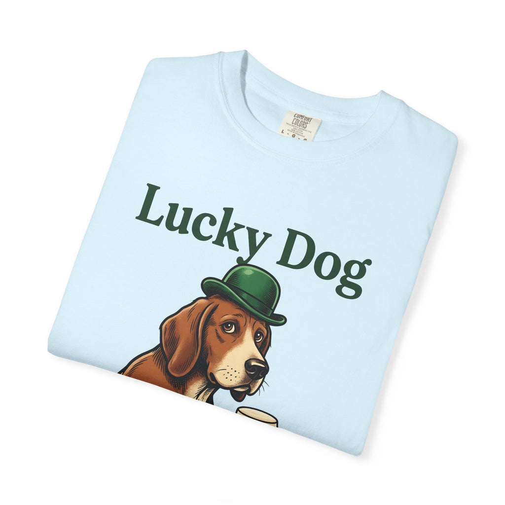 Dog Ale Shirt St Patrick's Day Joke Gift Women Retro Tee Beer T-Shirt St Patricks Fan Vintage Tshirt Pun Graphic Sketch Shamrock Hat Tshirt