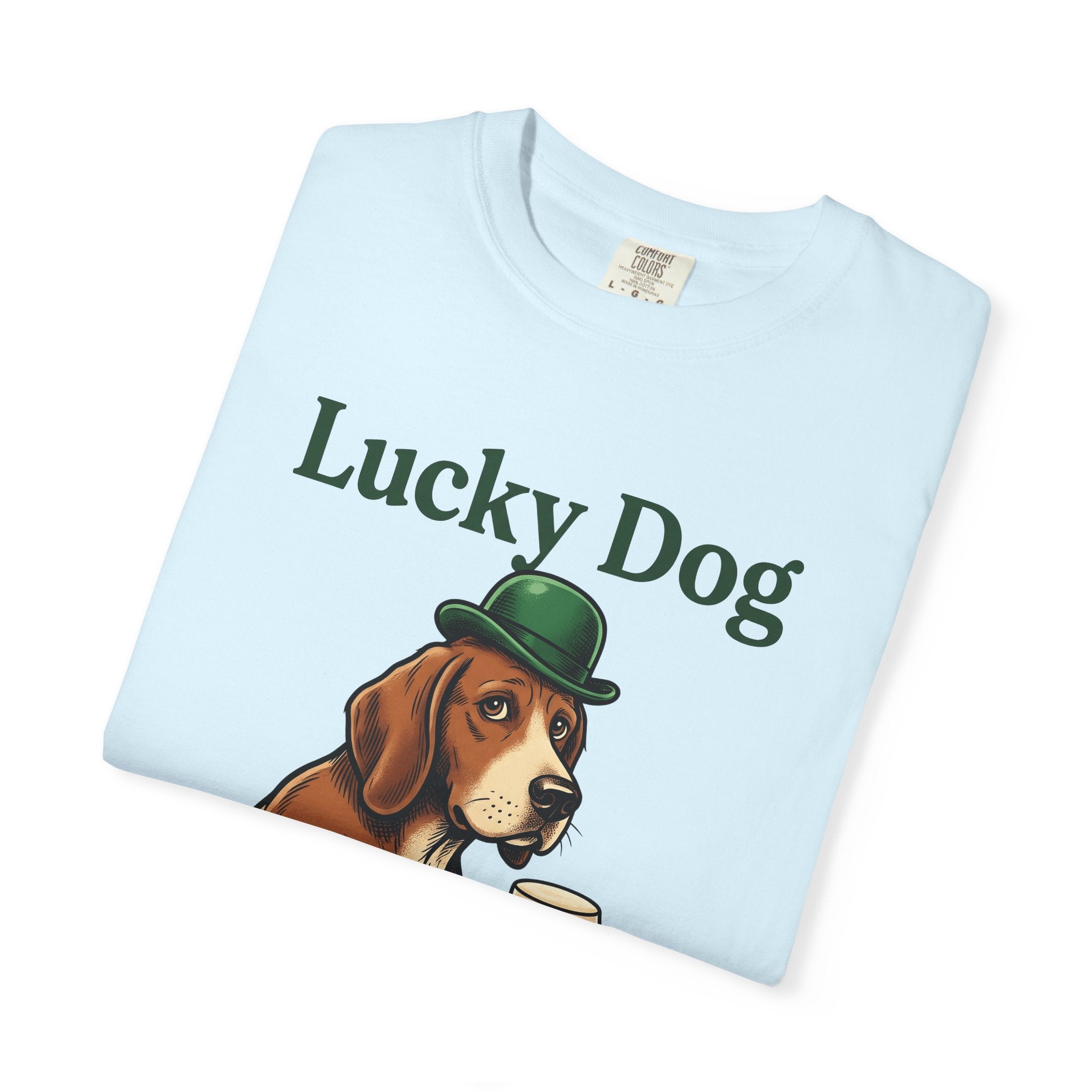 Dog Ale Shirt St Patrick's Day Joke Gift Women Retro Tee Beer T-Shirt St Patricks Fan Vintage Tshirt Pun Graphic Sketch Shamrock Hat Tshirt