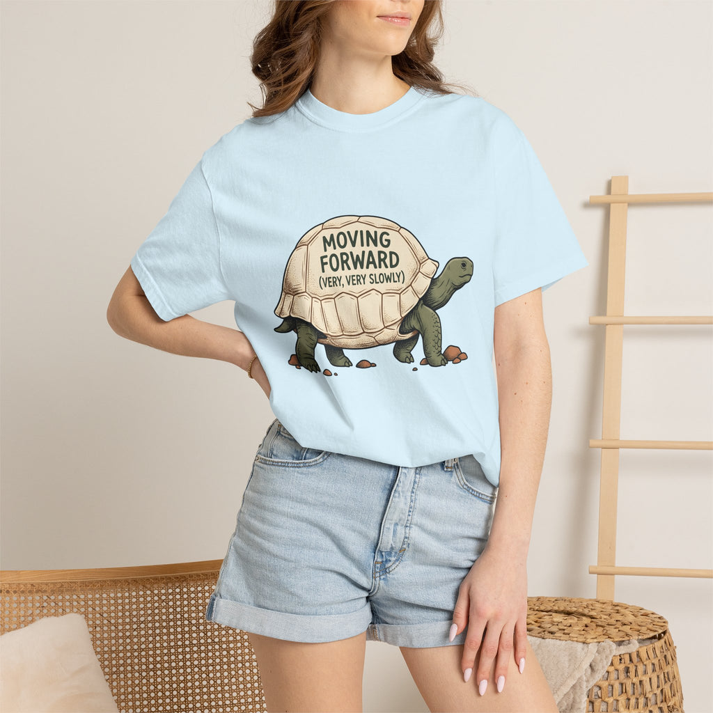 Tortoise Graphic Shirt Funny Animal Gift Women Cartoon Tee Turtle T-Shirt Humor Fan Comic Tshirt Creature Graphic Hand Drawn Rocks Tshirt