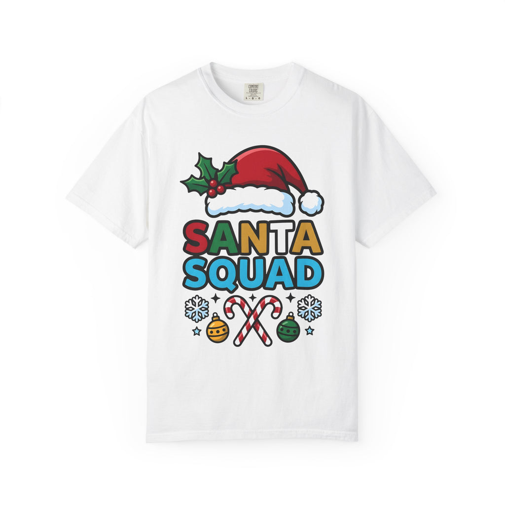 Santa Cap Shirt Christmas Festivity Gift Women Animated Tee Santa Hat T-Shirt Holiday Fan Cartoon Tshirt Celebration Graphic Modern Candy