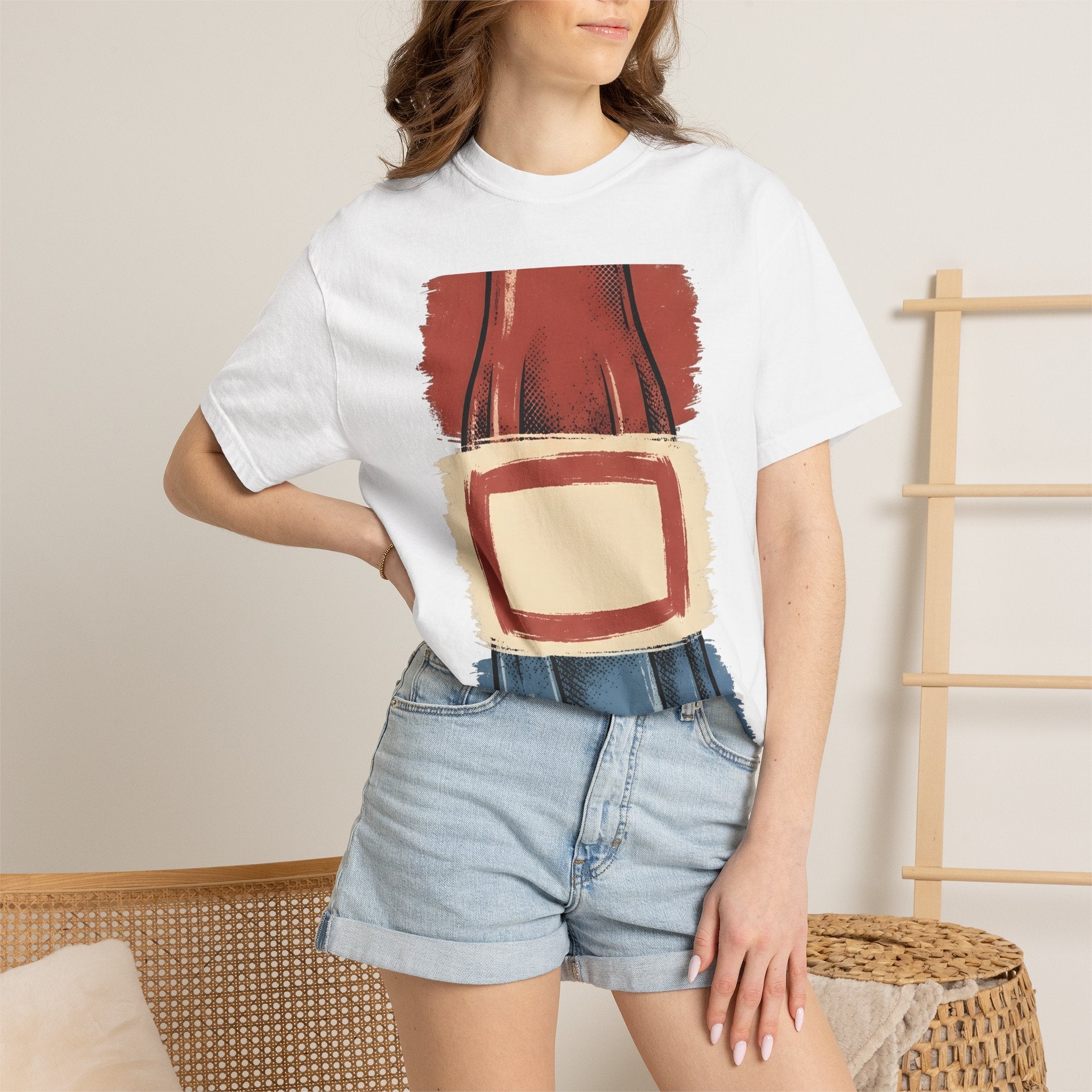 Rocket Ice Pop Shirt 4th Of July Travel Gift Women Classic Tee Popsicle T-Shirt Fireworks Fan Vintage Tshirt Adventure Graphic Cartoon Paint