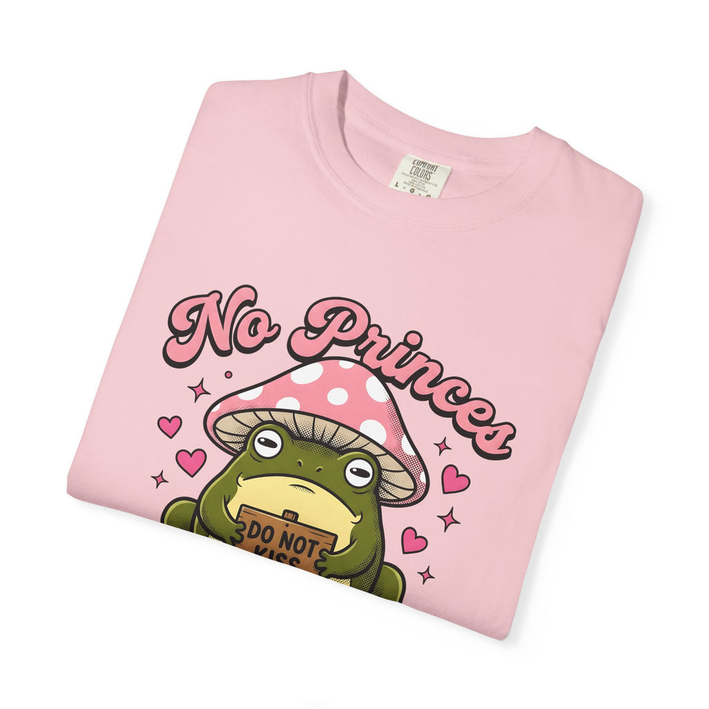 Amphibian Mushroom Shirt Valentines Day Pets Gift Women Line Art Tee Toadstool T-Shirt Valentine Fan Fungus Tshirt Animal Graphic Old School