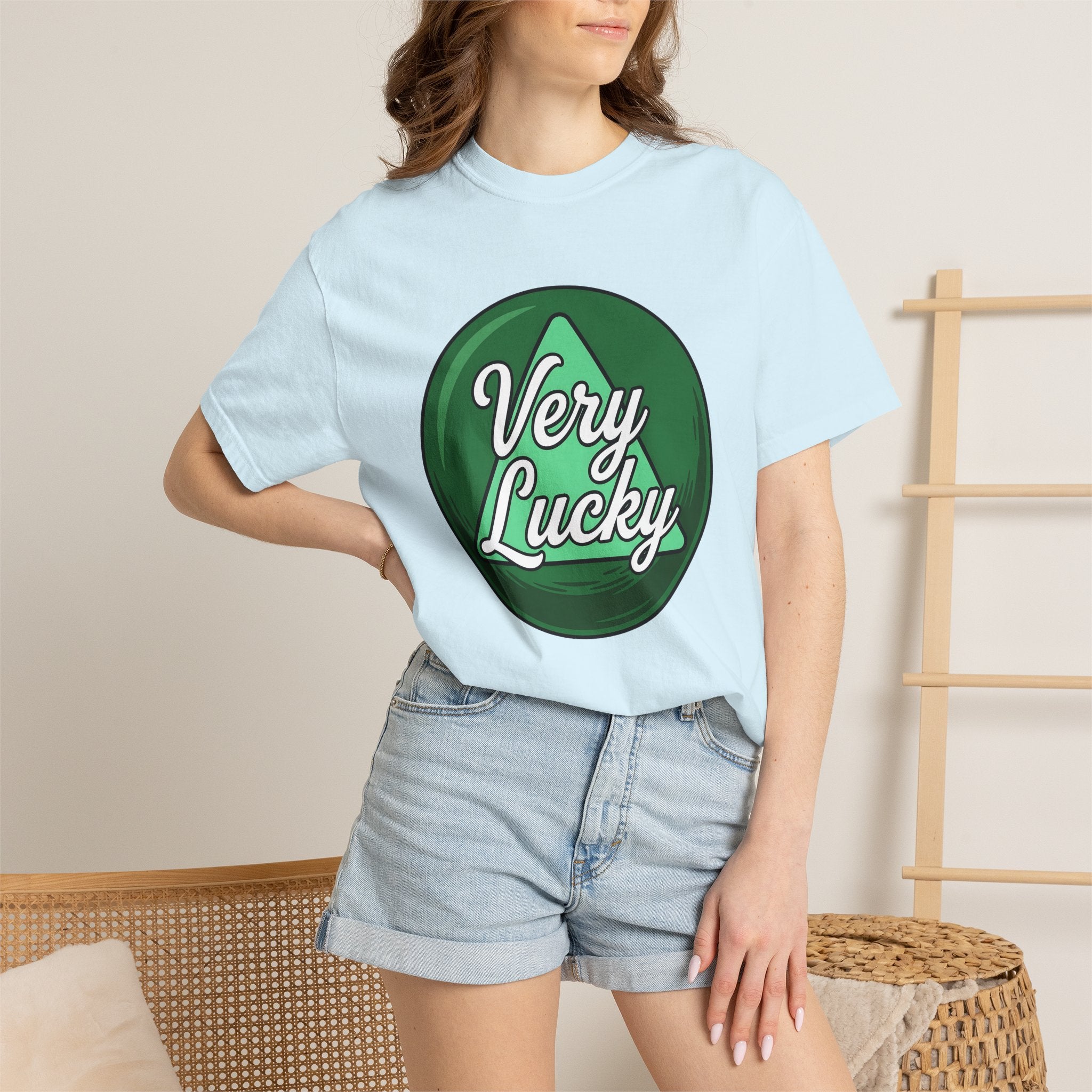 Green Triangle Patch Shirt St Patrick's Day Charm Gift Women Modern Graphic Tee Triangle Patch T-Shirt St Patricks Fan Graphic Design
