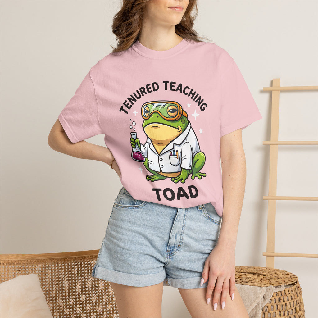 Frog Lab Tech Shirt Teacher Education Gift Women Graphic Tee Laboratory T-Shirt Educator Enthusiast Lab Tshirt Learning Graphic Hand Drawn