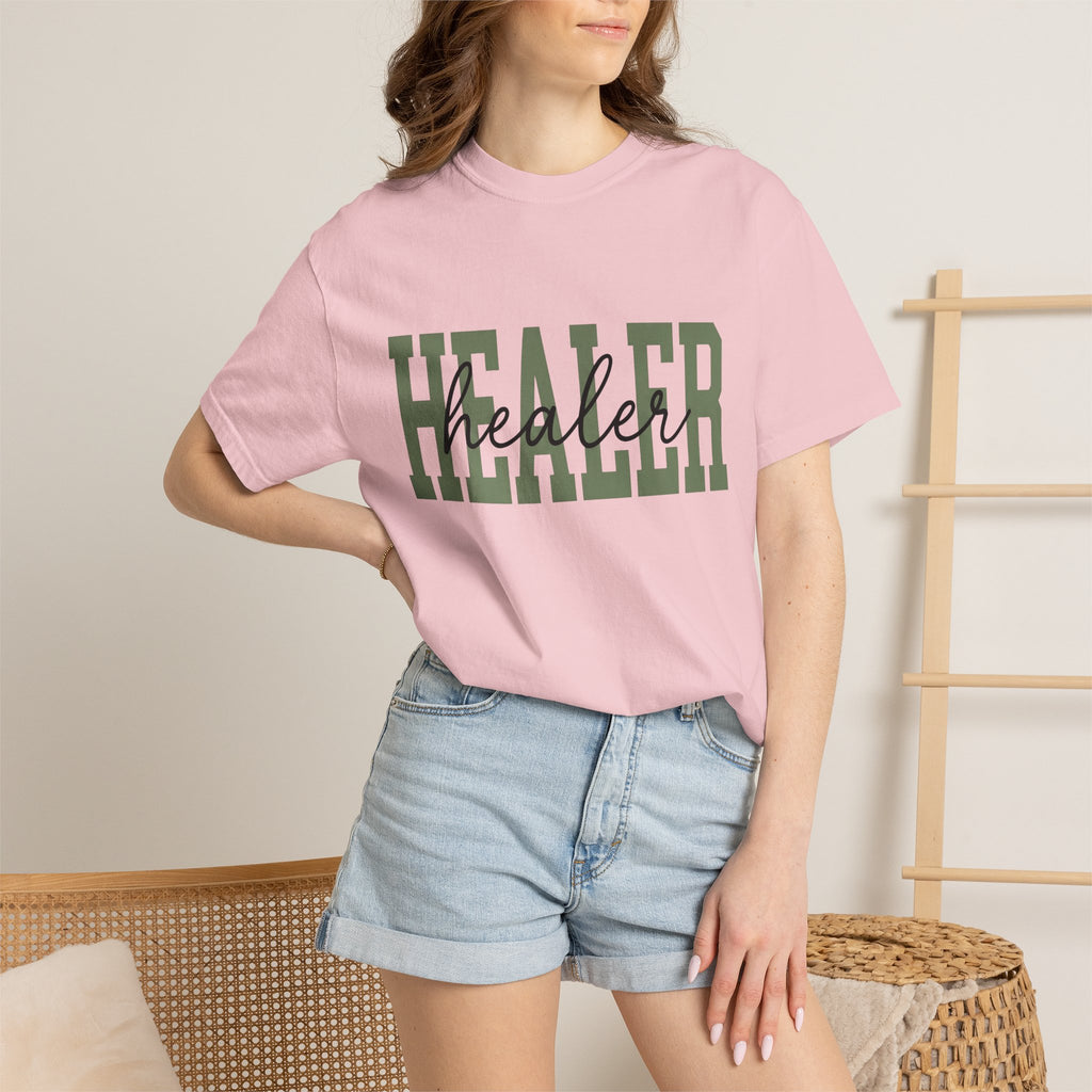 Strong Typography Art Shirt Nurses Health Gift Women Motivational Tee Typography T-Shirt Nurse Enthusiast Inspirational Tshirt Wellness
