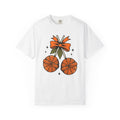 Spiderweb Candy Shirt Halloween Sweets Gift Women Traditional Tee Candy T-Shirt Halloween Fan Vintage Tshirt Dessert Graphic Retro Orange