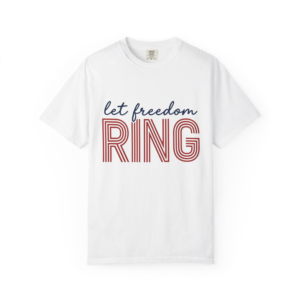 Patriotic Quote Shirt America/4th Of July Rights Gift Women Chunky Tee Saying T-Shirt Independence Fan Inspirational Tshirt Freedom Graphic