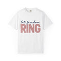 Patriotic Quote Shirt America/4th Of July Rights Gift Women Chunky Tee Saying T-Shirt Independence Fan Inspirational Tshirt Freedom Graphic