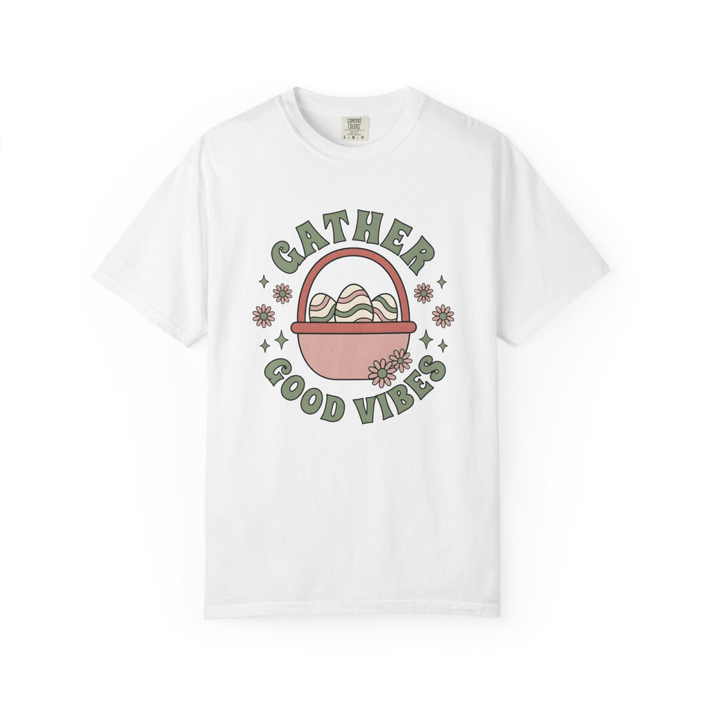 Easter Basket Shirt Easter Holiday Gift Women Doodle Tee Easter Basket T-Shirt Easter Enthusiast Hand Drawn Tshirt Celebration Graphic Retro