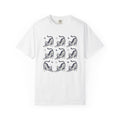 Stretching Feline Shirt Cat Critters Gift Women Classic Tee Cat T-Shirt Kitty Fan Vintage Tshirt Creature Graphic Outline Dawn Tshirt