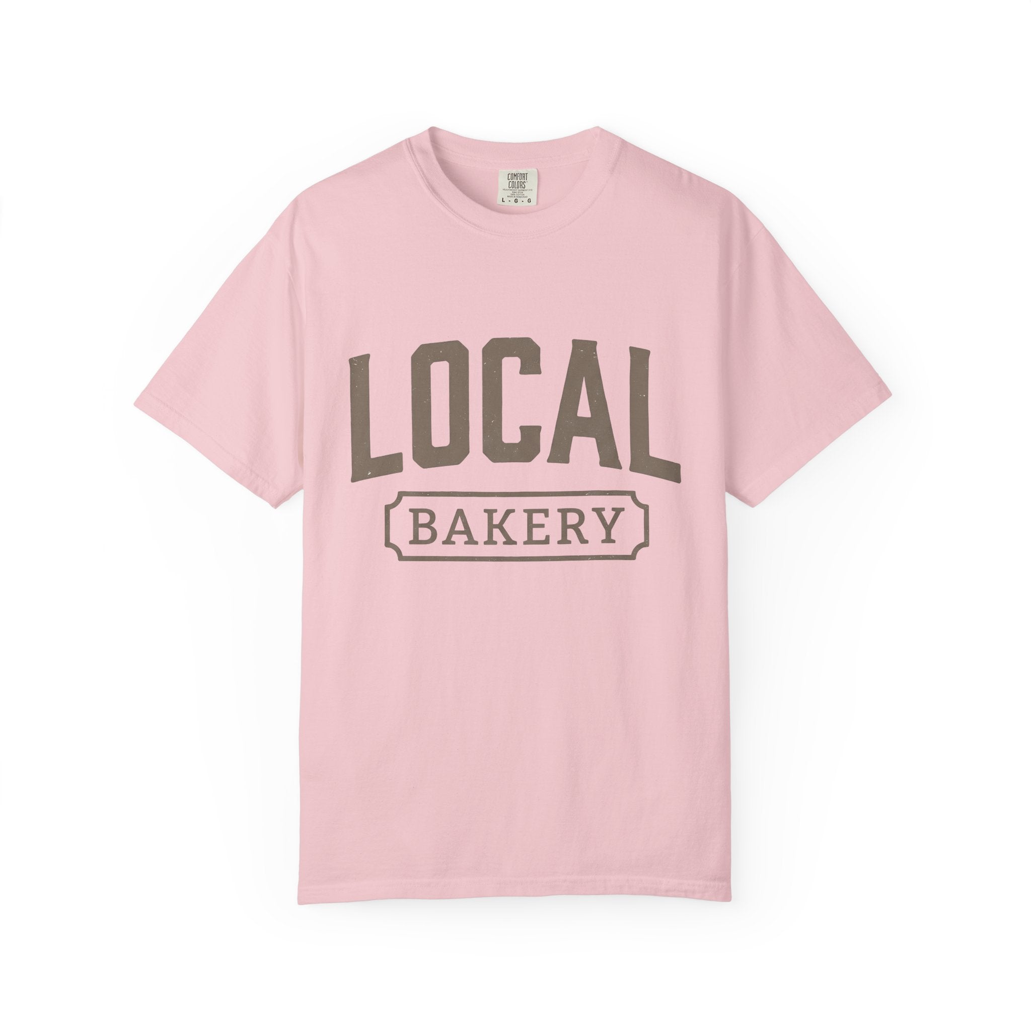 Bakery Lettering Shirt Desserts Gastronomy Gift Women Shabby Chic Tee Typography T-Shirt Pastry Fan Vintage Tshirt Food Graphic Pop Art