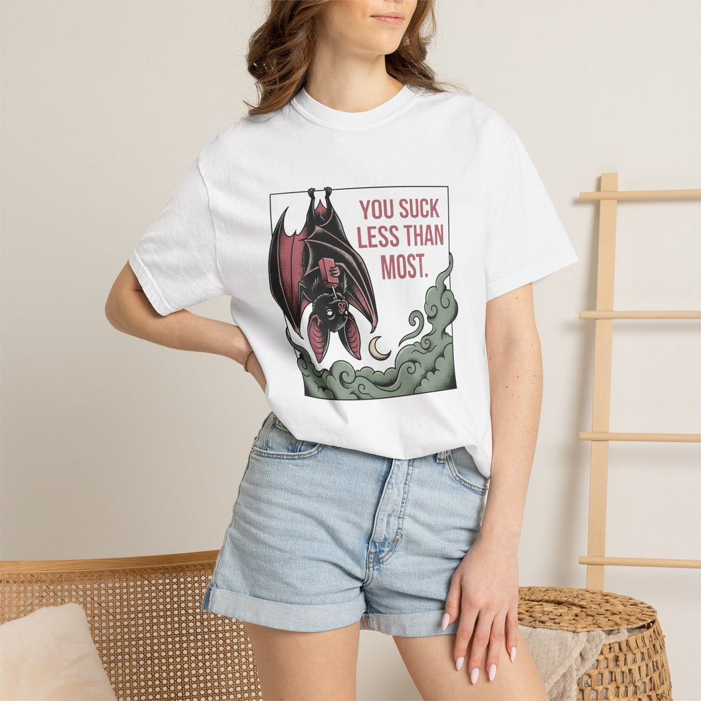 Bat Art Shirt St. Valentine's Day Alternative Gift Women Old School Tee Bat T-Shirt Valentine Fan Retro Tshirt Goth Graphic Classic Lunar