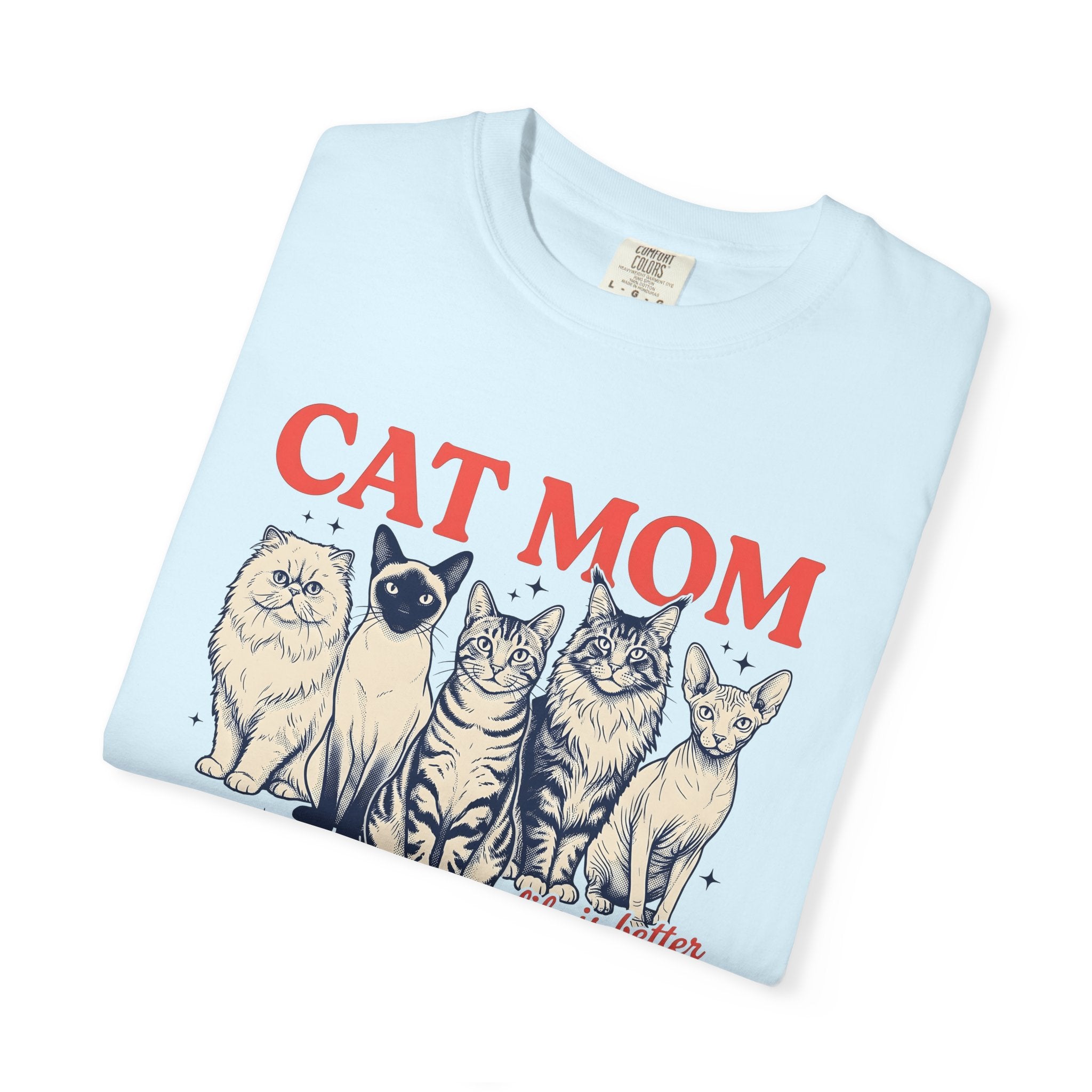 Cat Pack Shirt Cat Mom Animals Gift Women Retro Tee Feline T-Shirt Cat Lady Fan Vintage Tshirt Wildlife Graphic Sketch Fish Skeleton Tshirt