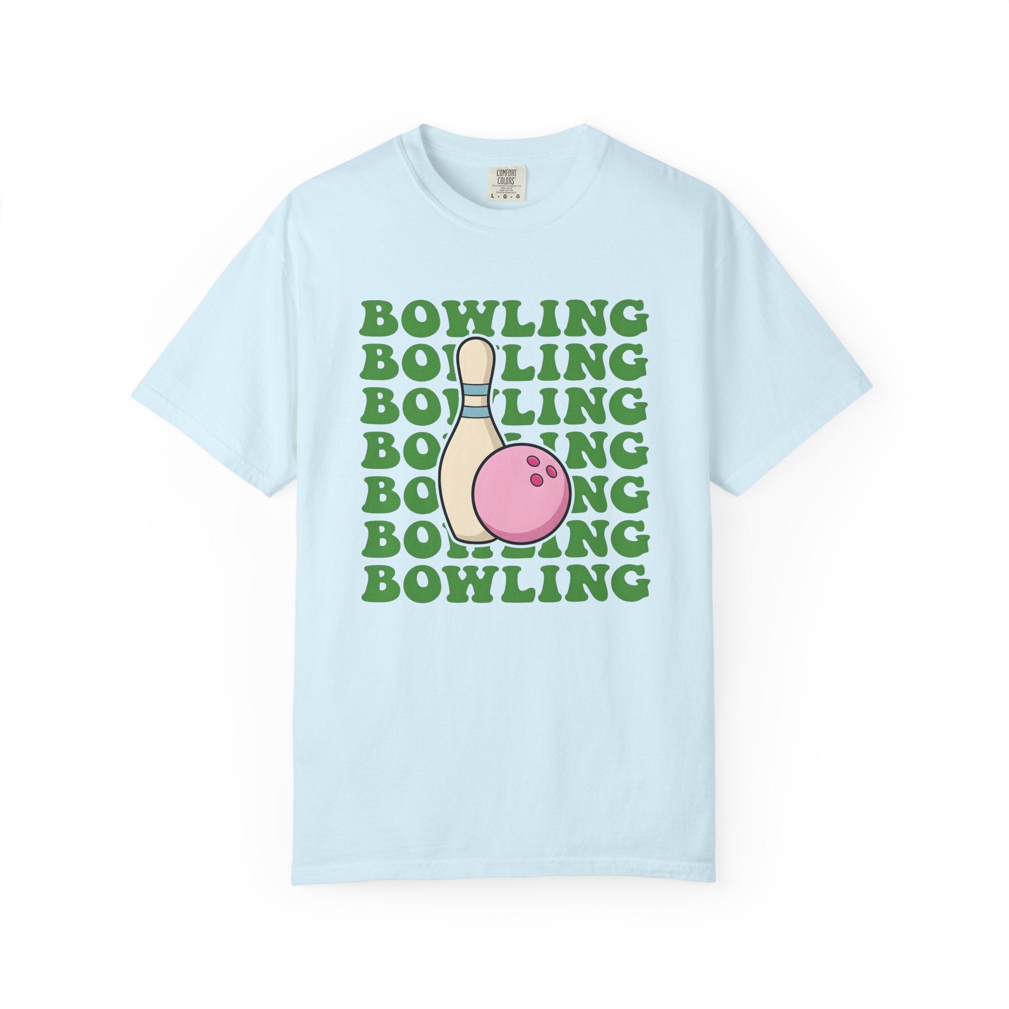 Bowling Ball Pin Shirt Bowling Athletics Gift Women Comic Tee Bowling Pin T-Shirt Bowler Fan Bowling Art Tshirt Sports Graphic Block Vintage