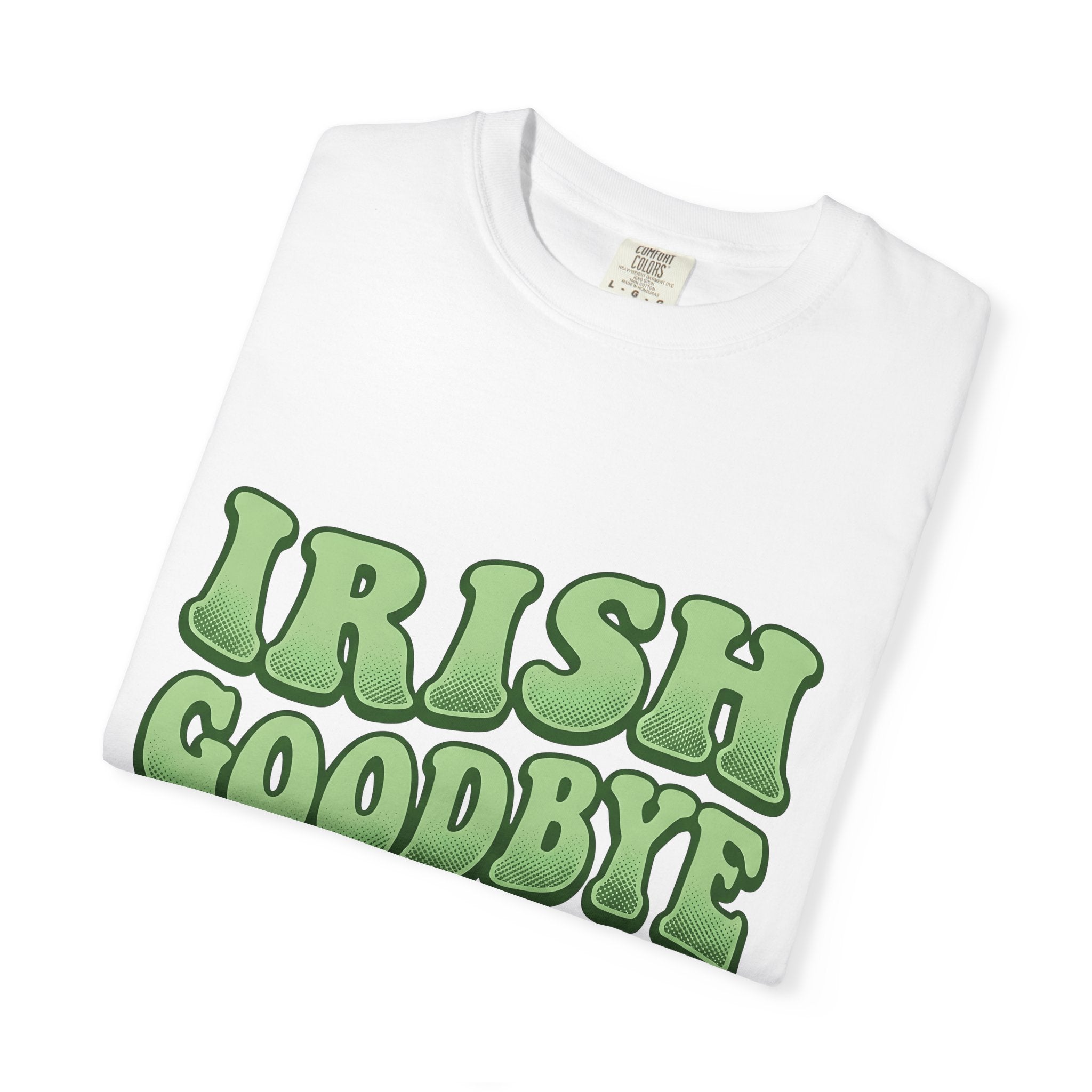 Old-Fashioned Lettering Shirt St. Patrick's Day Fun Gift Women Striking Tee Calligraphy T-Shirt Shamrock Fan Bold Tshirt Humor Graphic