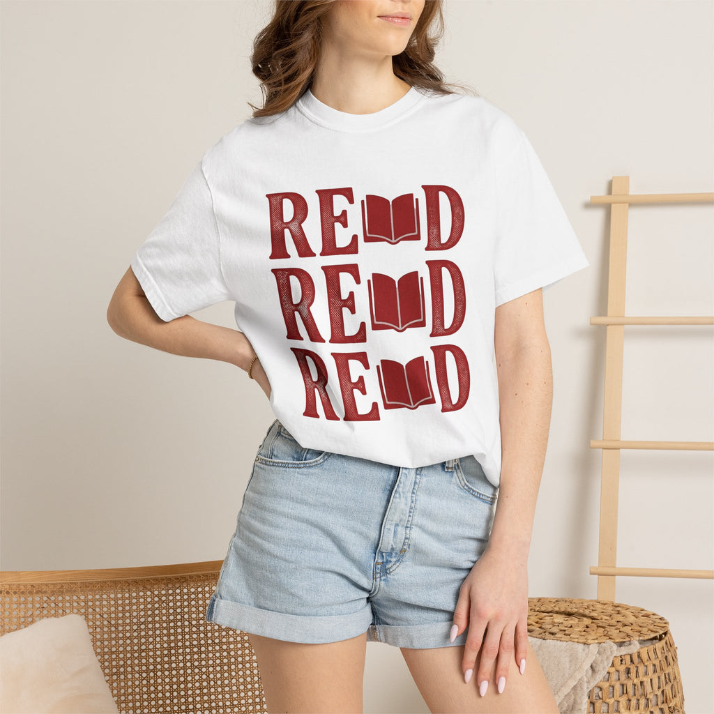 Open Volume Shirt Book Library Gift Women Rustic Tee Book T-Shirt Bibliophile Fan Vintage Tshirt Archive Graphic Traditional Heavy Print
