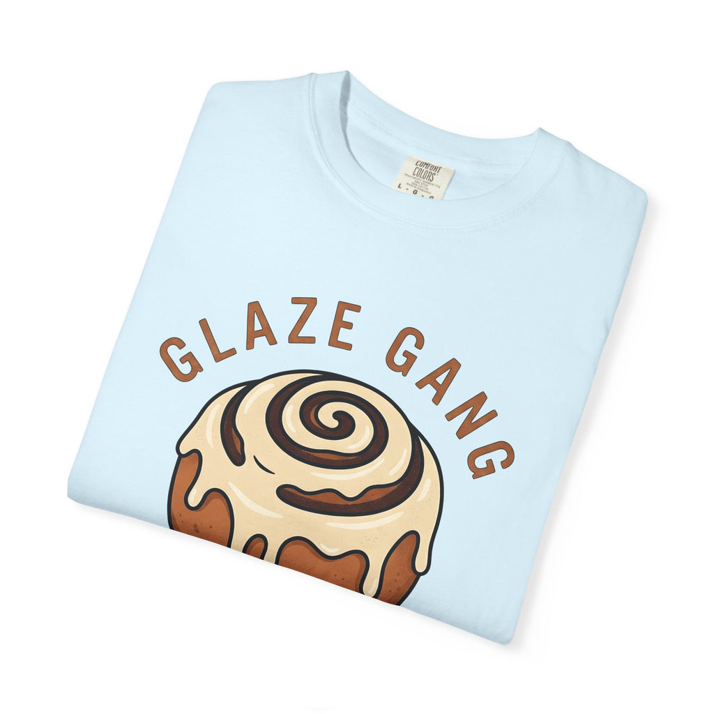 Cinnamon Roll Shirt Desserts Foodie Gift Women Cartoon Tee Bun T-Shirt Pastry Fan Comic Tshirt Gourmet Graphic Retro Icing Tshirt