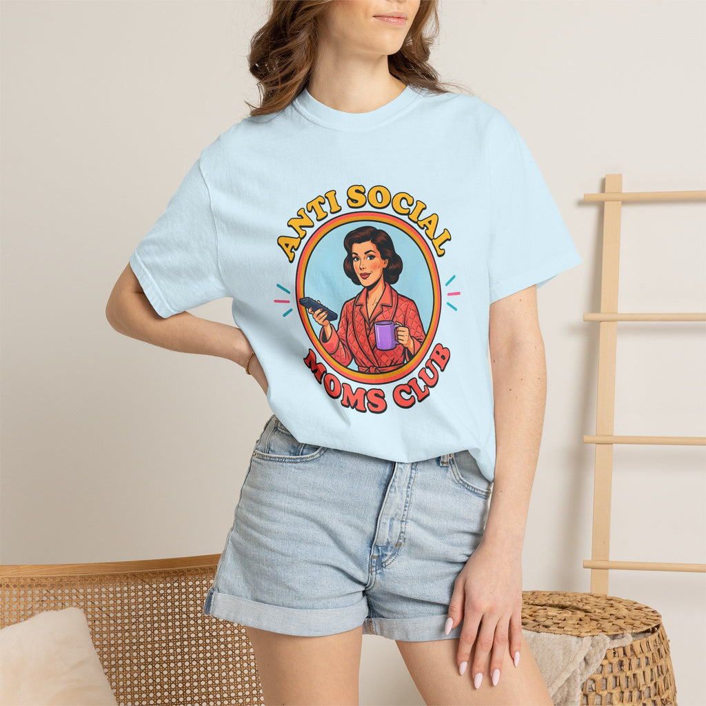 Classic Mom Shirt Moms Latte Gift Women Cartoon Tee Mother T-Shirt Mom Enthusiast Coffee Tshirt Caffeinated Graphic Hand Drawn Mug Tshirt