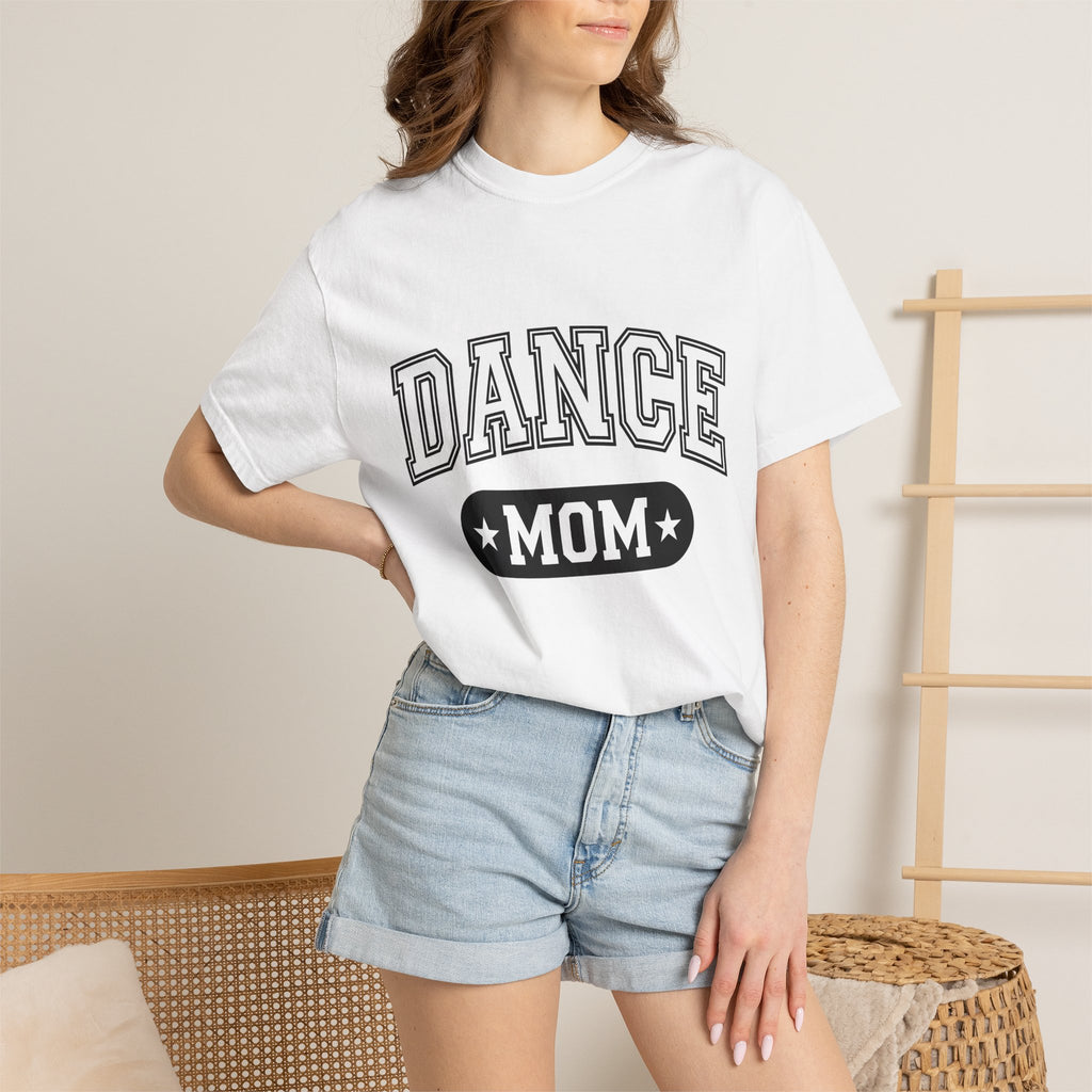 Varsity Print Shirt Moms Performing Arts Gift Women Heavy Tee Letterman T-Shirt Motherhood Fan Grunge Tshirt Theater Graphic Old School Star