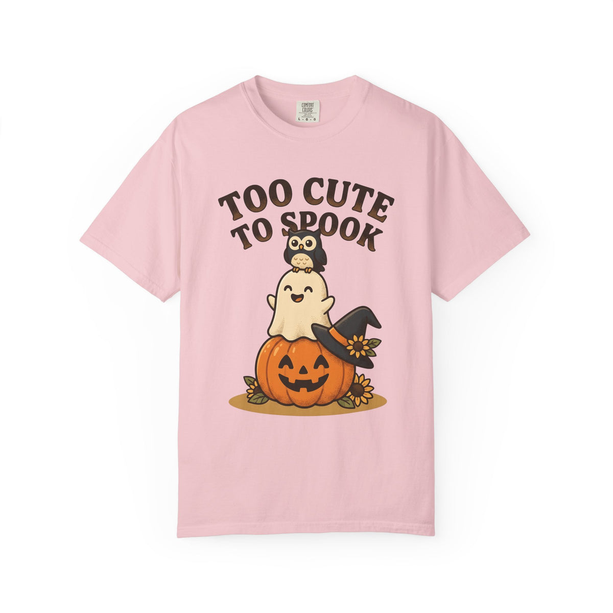 Spooky Pumpkin Shirt Halloween Autumn Unisex Gift Adorable Tee Gourd T-Shirt