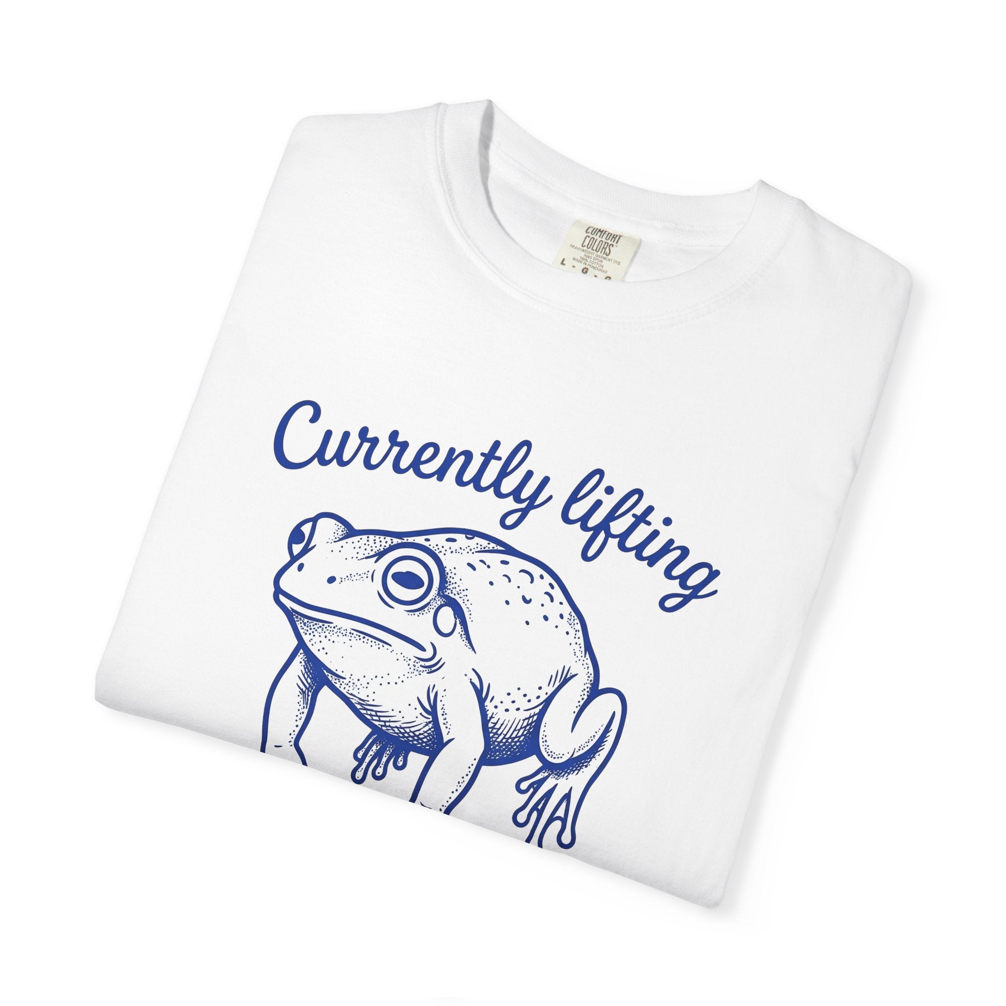 Frog Art Shirt Sports Exercise Gift Women Doodle Tee Toad T-Shirt Athlete Enthusiast Cartoon Tshirt Fitness Graphic Classic Joke Tshirt