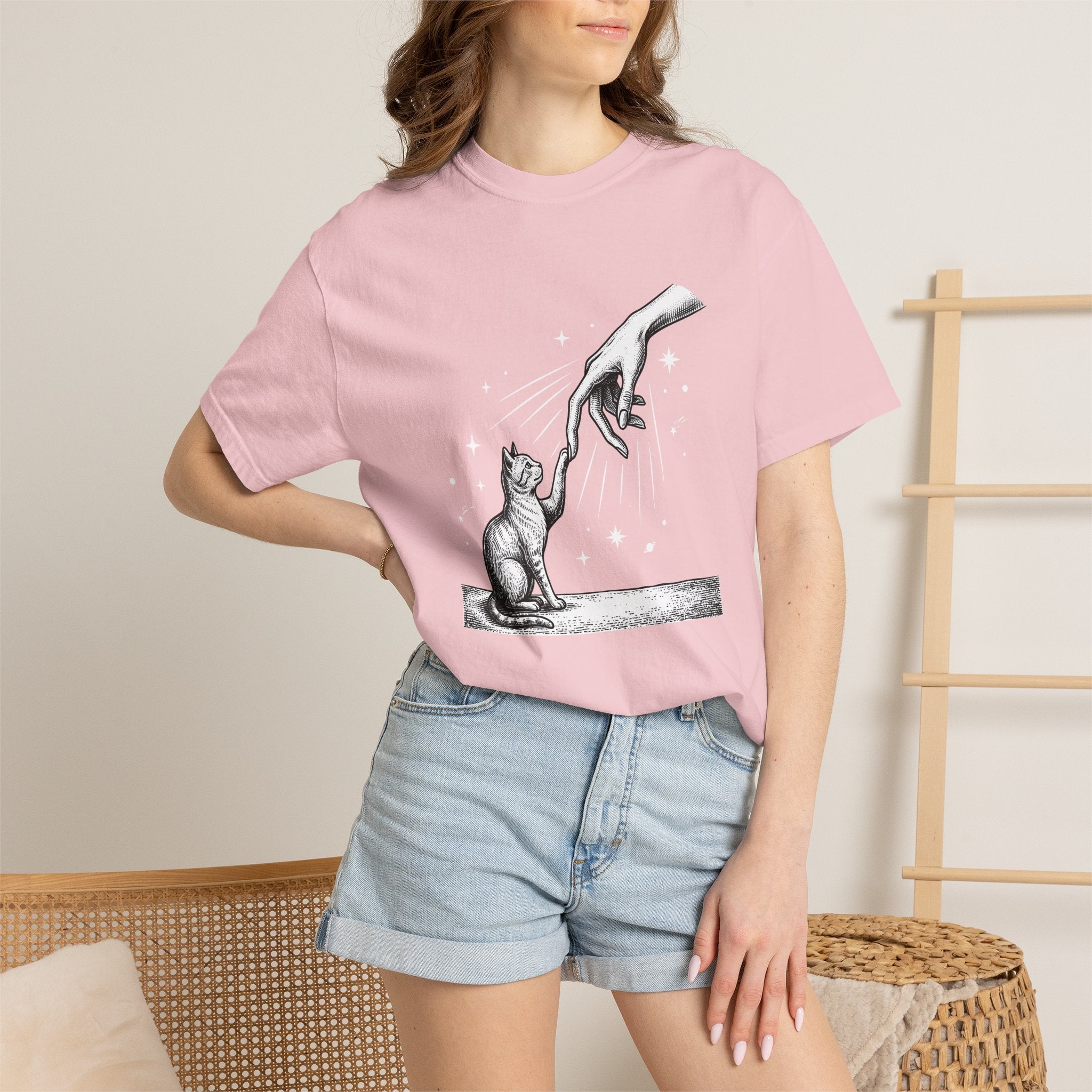 Kitty Claw Shirt Cat Zodiac Gift Women Classic Tee Cat Claw T-Shirt Feline Fan Cat Claw Art Tshirt Horoscope Graphic Clean Shines Tshirt