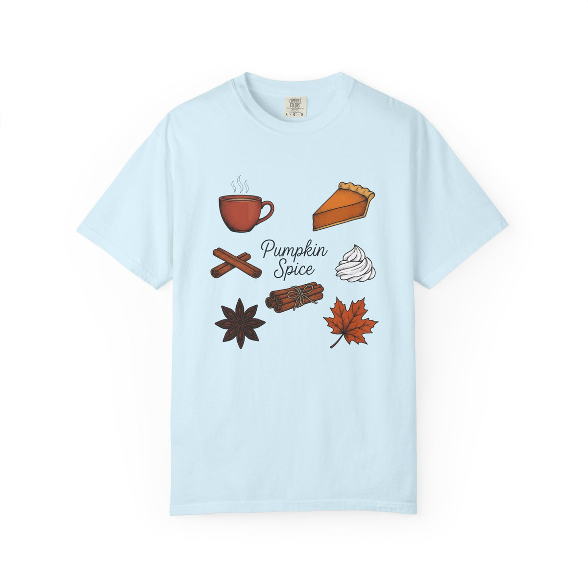 Pumpkin Spice Coffee Shirt Fall Gourmet Gift Women Rustic Tee Pumpkin Spice T-Shirt Autumn Fan Country Tshirt Gourmet Graphic Doodle