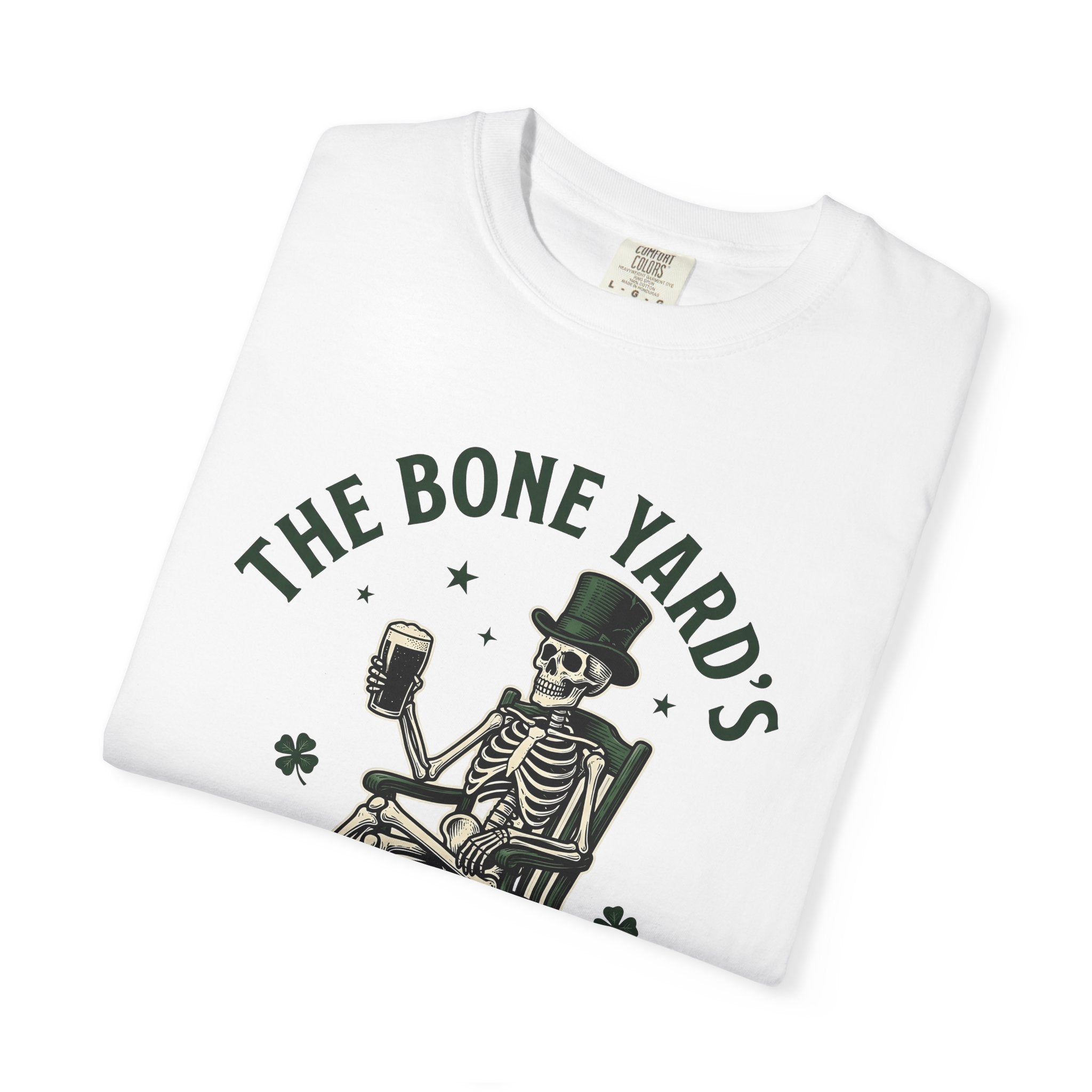 Skull Top Hat Shirt St Patrick's Day Tavern Gift Women Retro Tee Top Hat T-Shirt Irish Fan Vintage Tshirt Pub Graphic Sketch Ale Tshirt