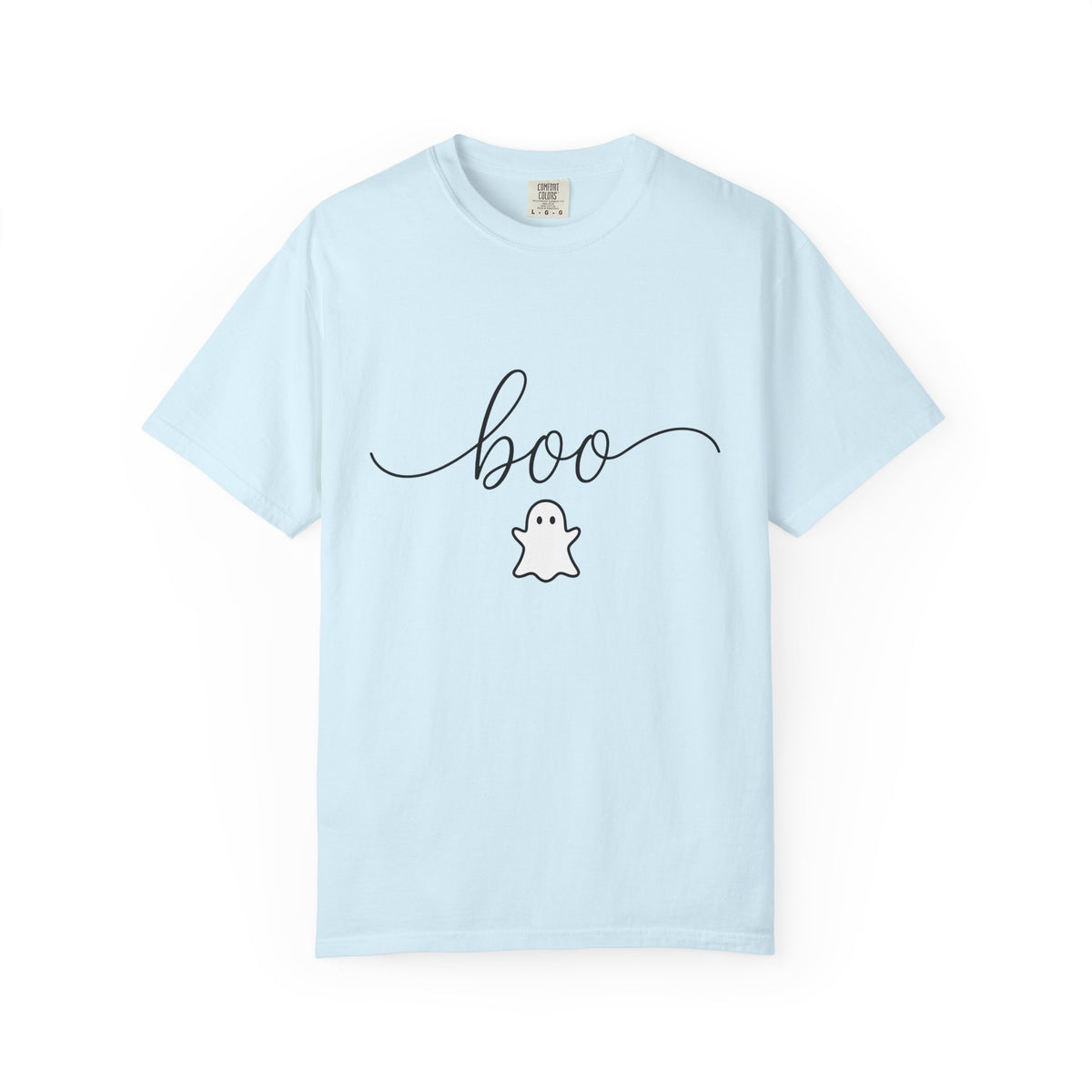 Ghost Illustration Shirt Halloween Ritual Gift Women Simple Tee Specter T-Shirt Horror Fan Spirit Tshirt Occult Graphic Contemporary