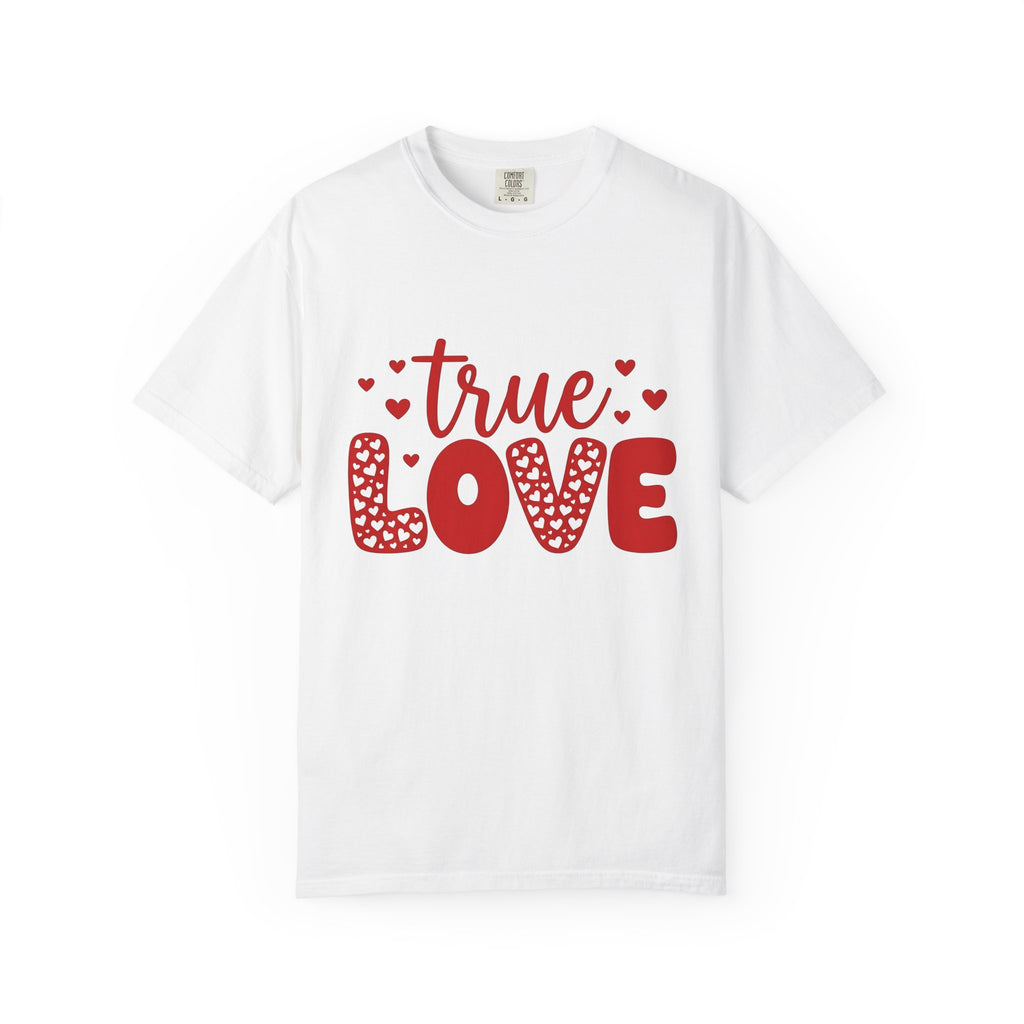 Heart Graphic Shirt Valentine's Day Couples Gift Women Playful Tee Heart T-Shirt Valentine Fan Cute Tshirt Partner Graphic Bold Scattered