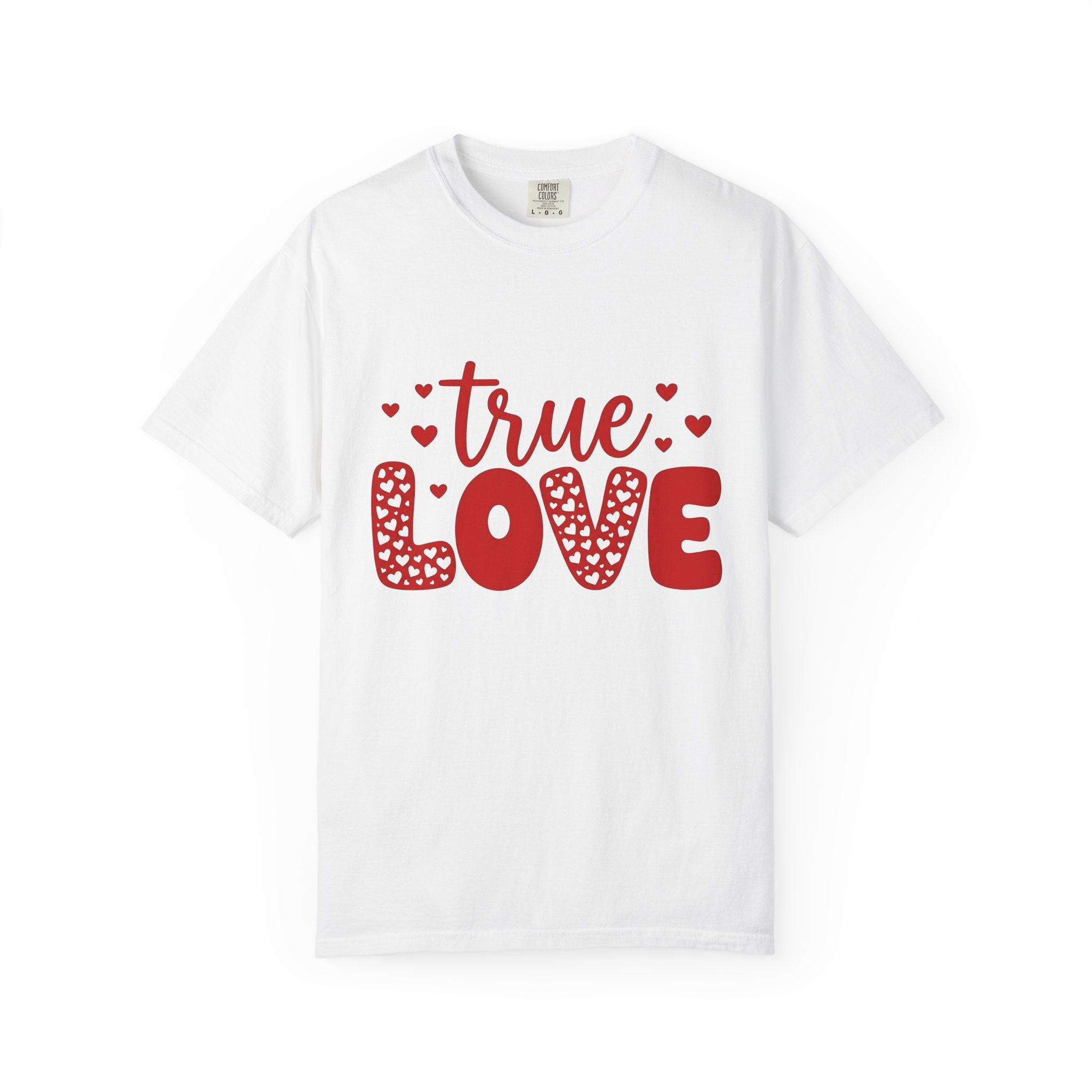 Heart Graphic Shirt Valentine's Day Couples Gift Women Playful Tee Heart T-Shirt Valentine Fan Cute Tshirt Partner Graphic Bold Scattered