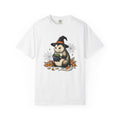 Opossum Magic Shirt Halloween Fauna Gift Women Sketch Tee Possum T-Shirt Spooky Fan Drawing Graphic Tshirt Line Art Autumn Candy Tshirt