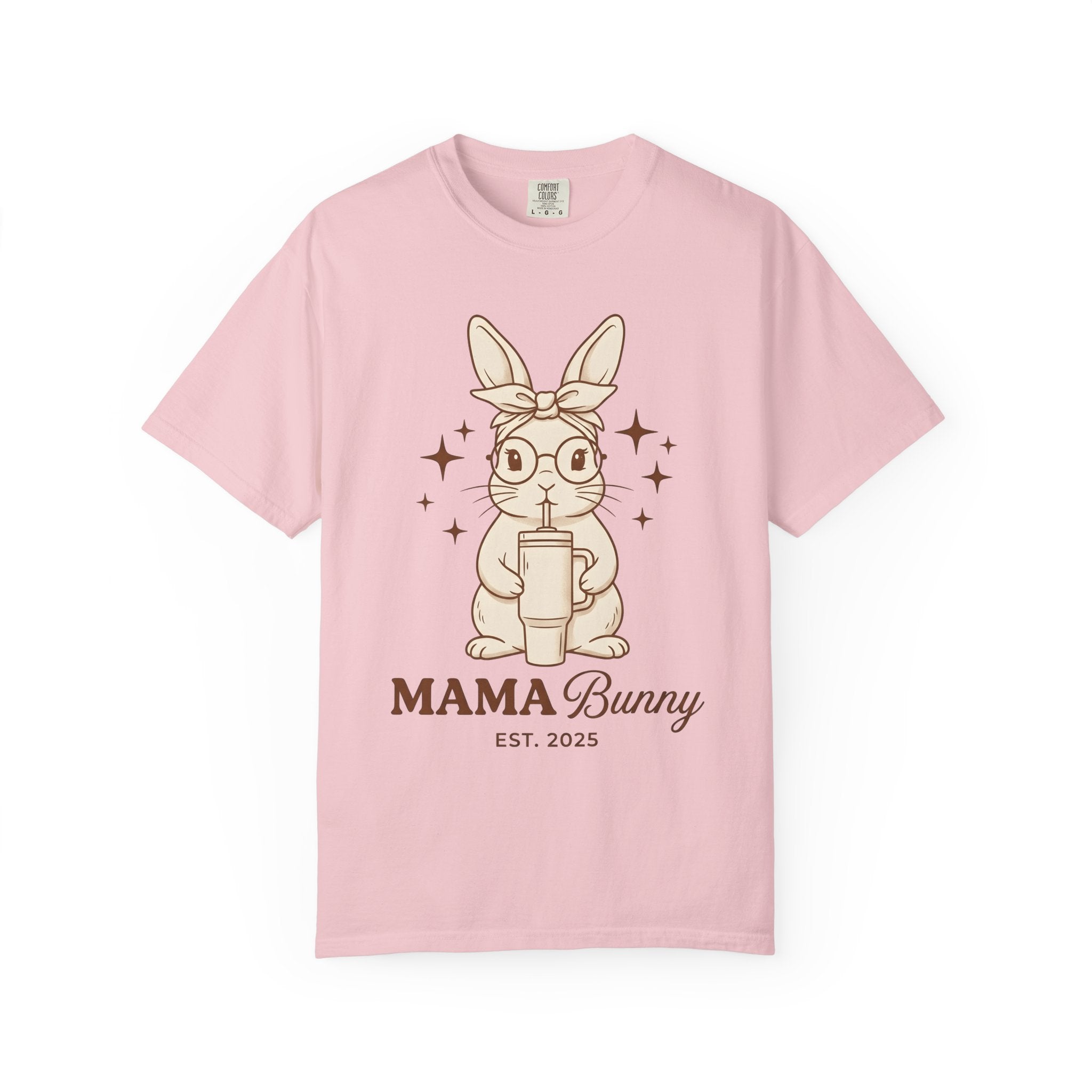Bunny Spectacles Shirt Cottagecore Motherhood Gift Women Line Art Tee Glasses T-Shirt Homebody Fan Hand Drawn Tshirt Mother Graphic Cartoon