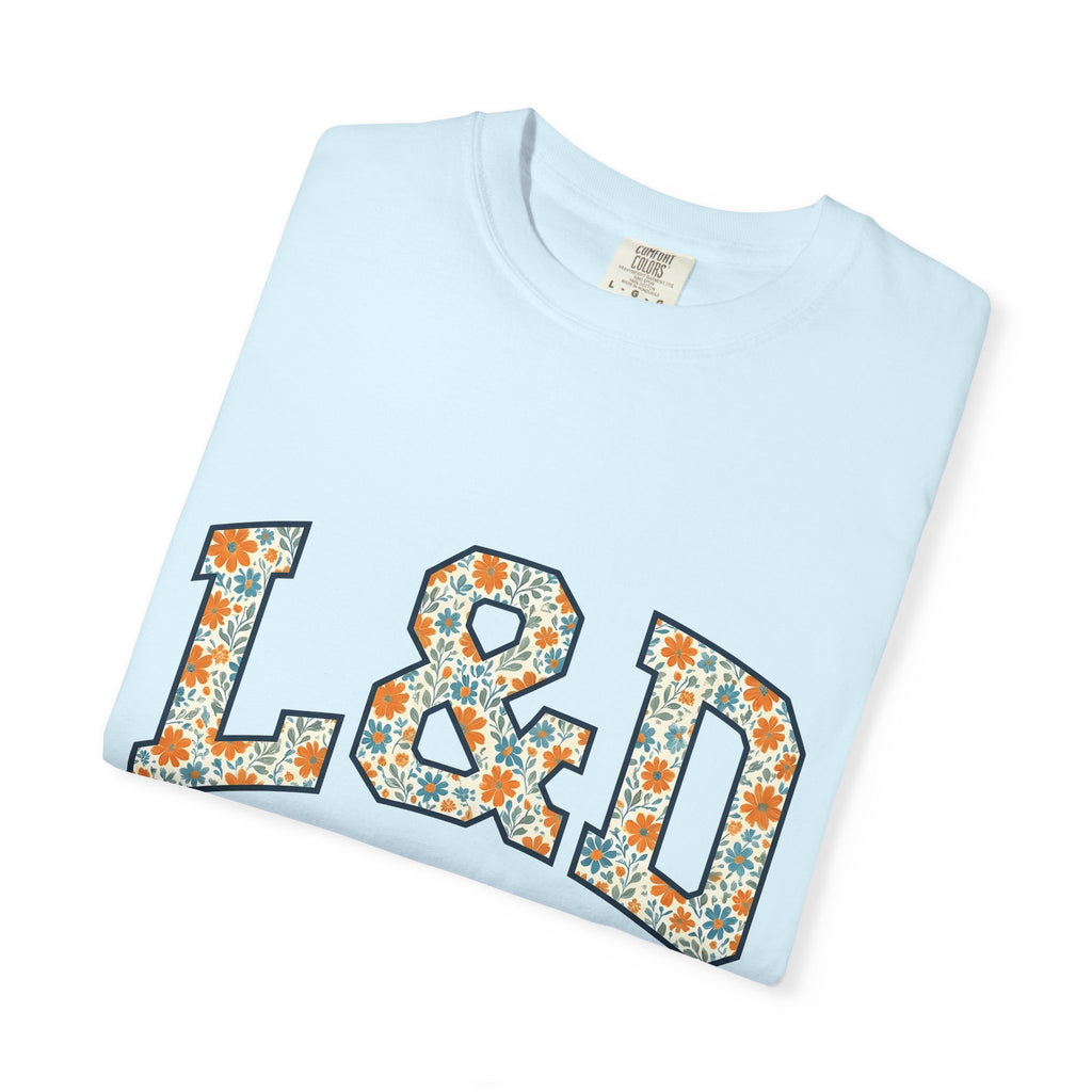Flower Varsity Letters Shirt Nurses Blossoms Gift Women Hippie Tee Letterman T-Shirt Nurse Enthusiast Bohemian Tshirt Floral Graphic Vintage