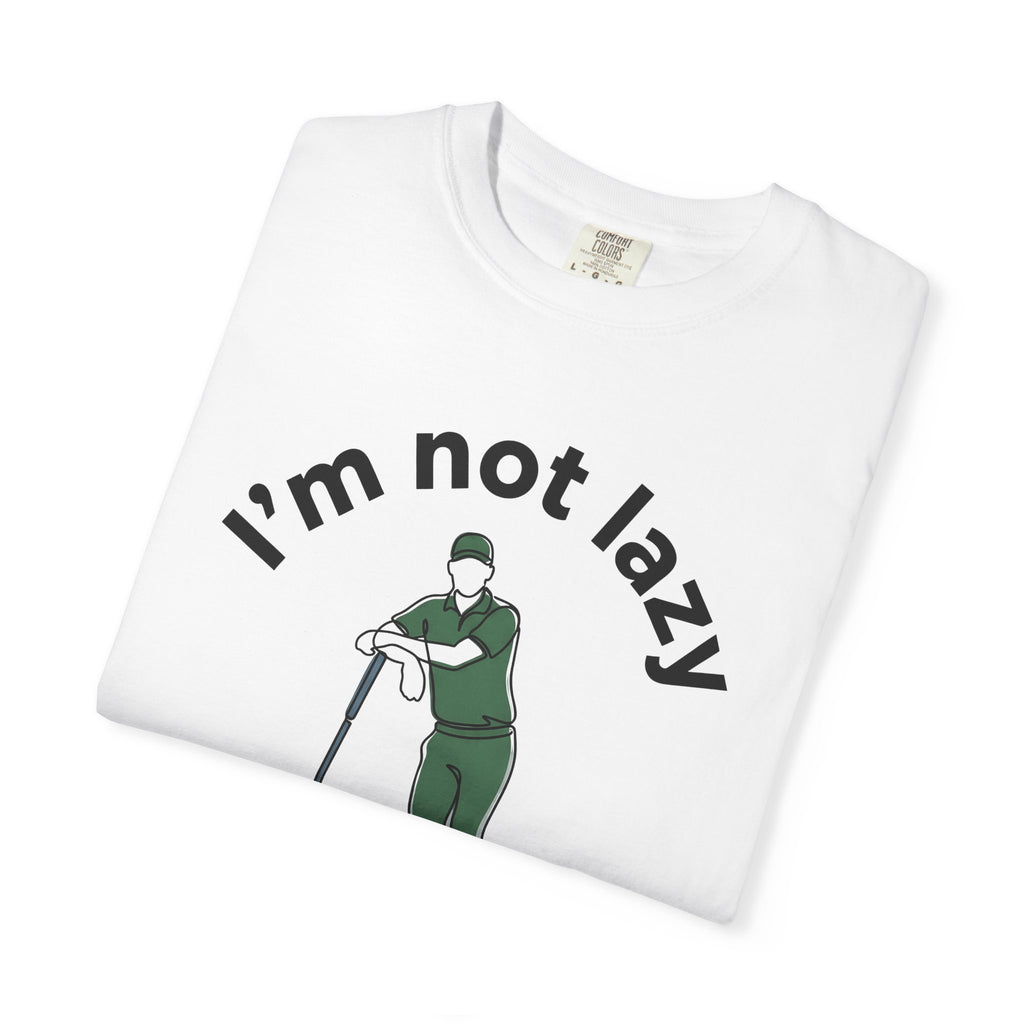 Golf Man Shirt Golf Comedy Gift Women Basic Tee Golfer T-Shirt Golf Fan Golfer Tshirt Humor Graphic Sketch Golf Driver Tshirt