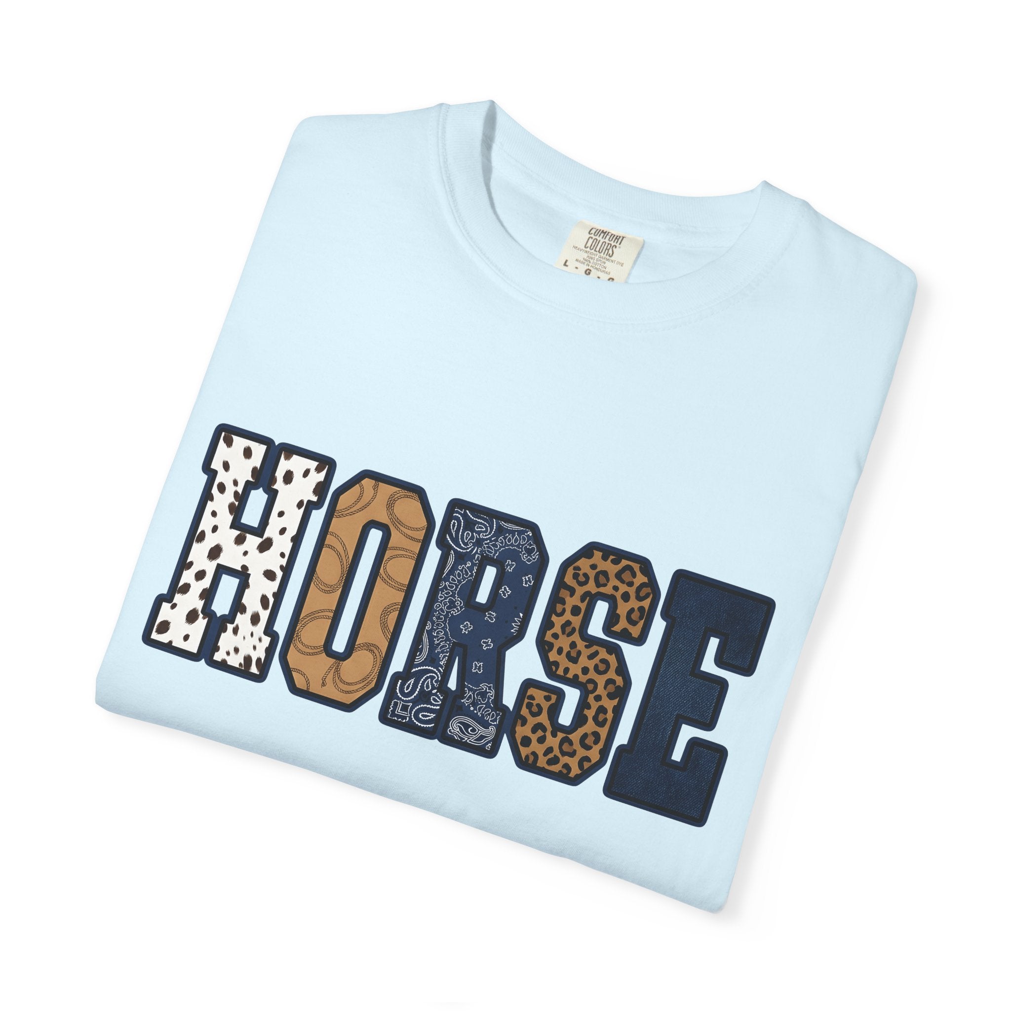 Cheetah Alphabet Shirt Cowgirl Pony Gift Women Country Tee Alphabet Cheetah T-Shirt Rodeo Fan Western Tshirt Pony Graphic Traditional